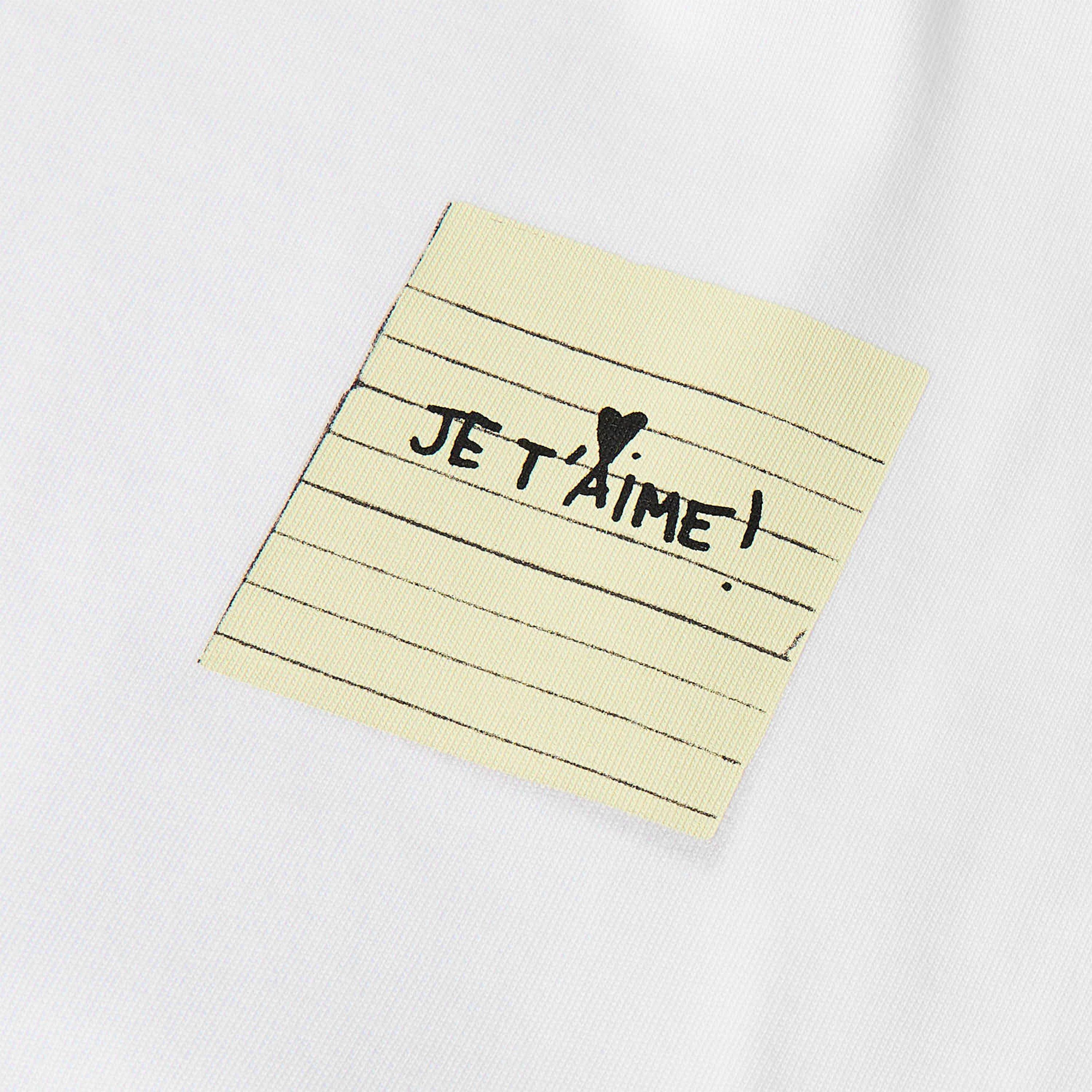 White - Ami Paris - Men's T-Shirt - 3