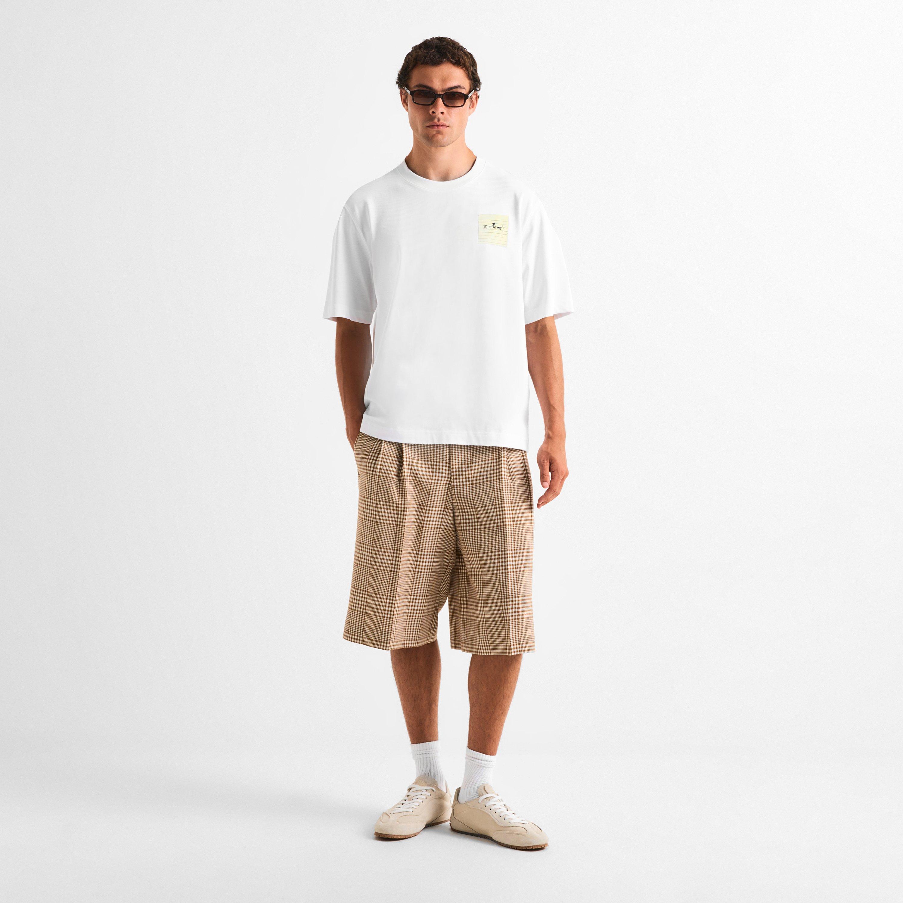 White - Ami Paris - Men's T-Shirt - 6
