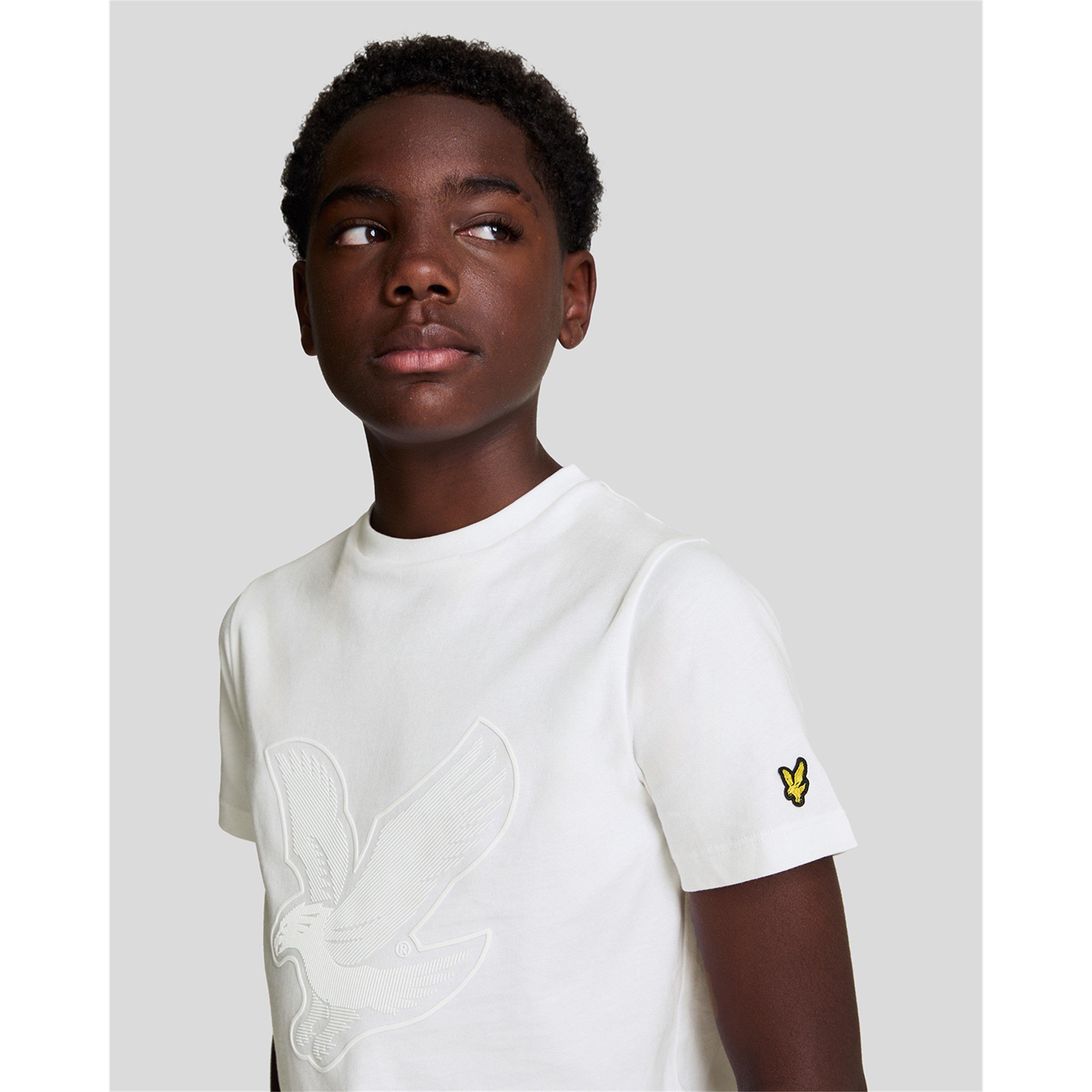 White 626 - Lyle and Scott - Kids' Graphic Regular Fit T-Shirt - 6