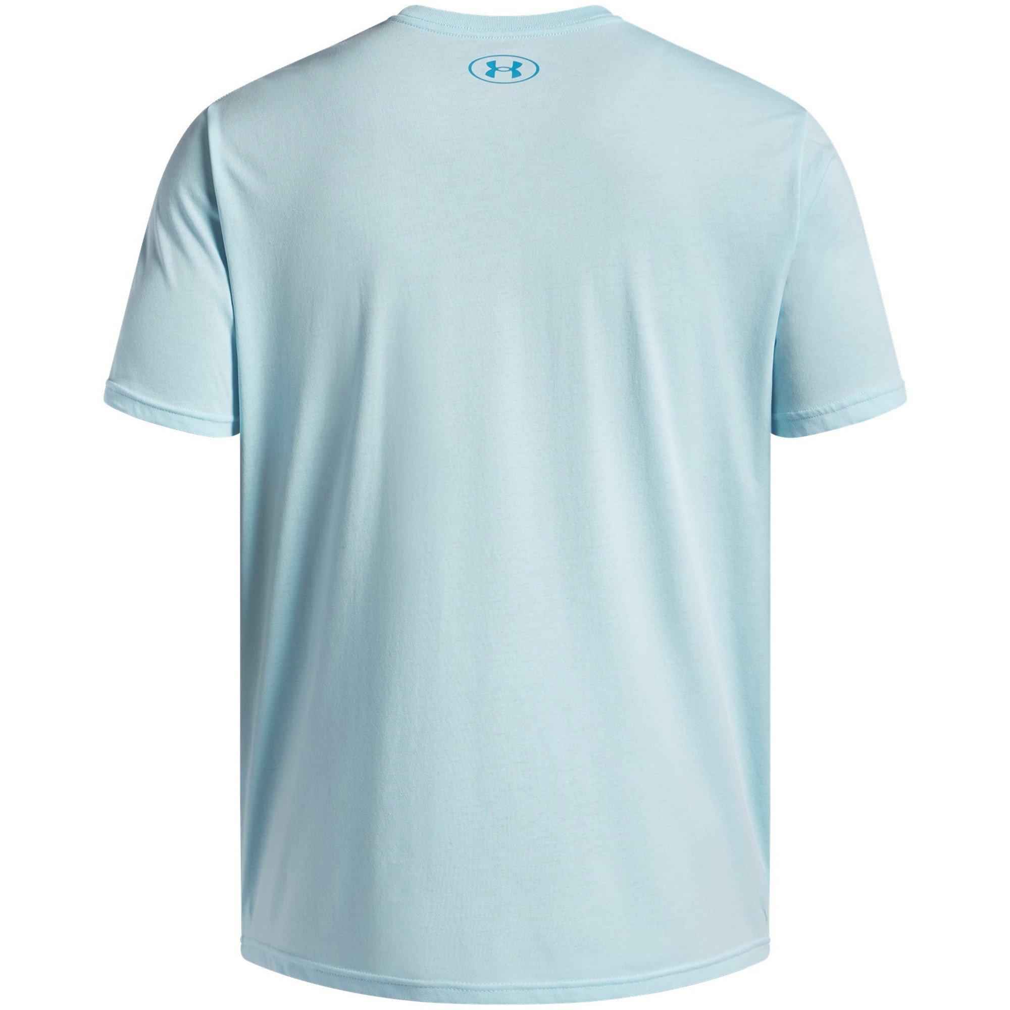Blå - Under Armour - Boxed Sports Short-Sleeve T-Shirt - 2