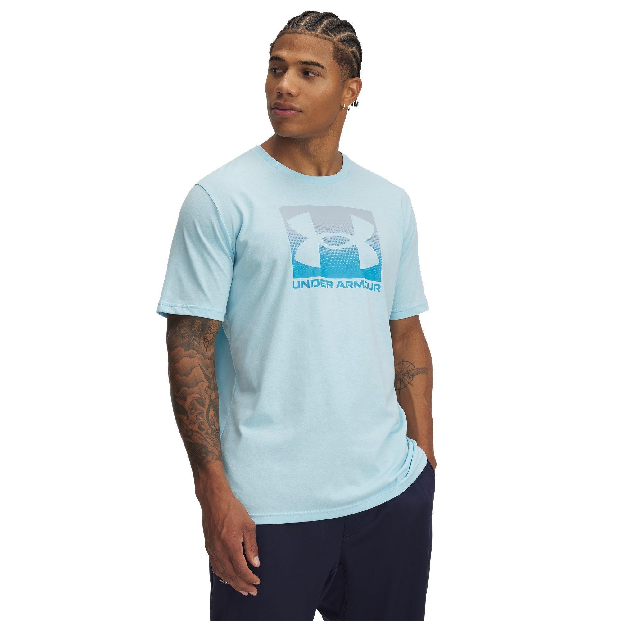 Blå - Under Armour - Boxed Sports Short-Sleeve T-Shirt - 3