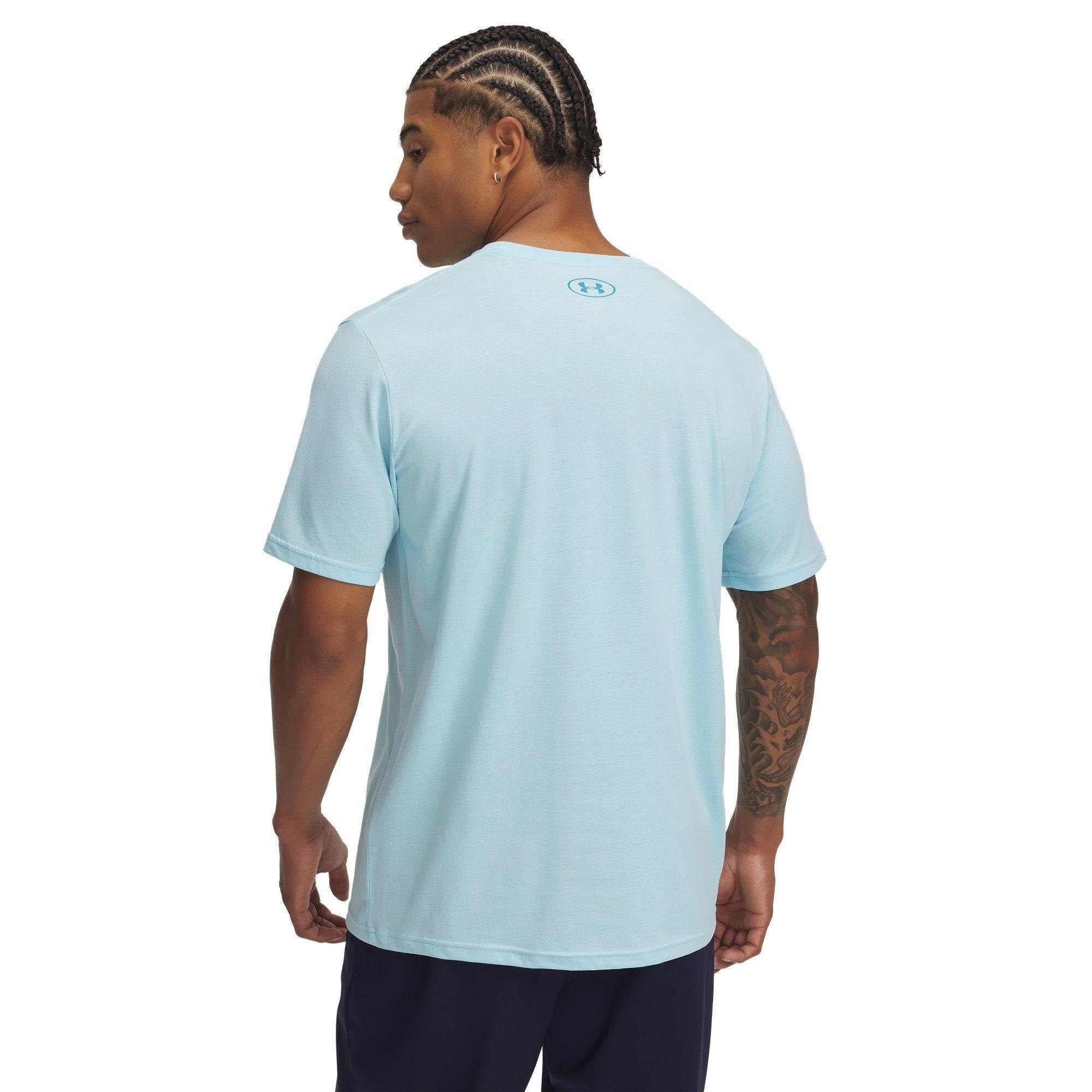 Blå - Under Armour - Boxed Sports Short-Sleeve T-Shirt - 4