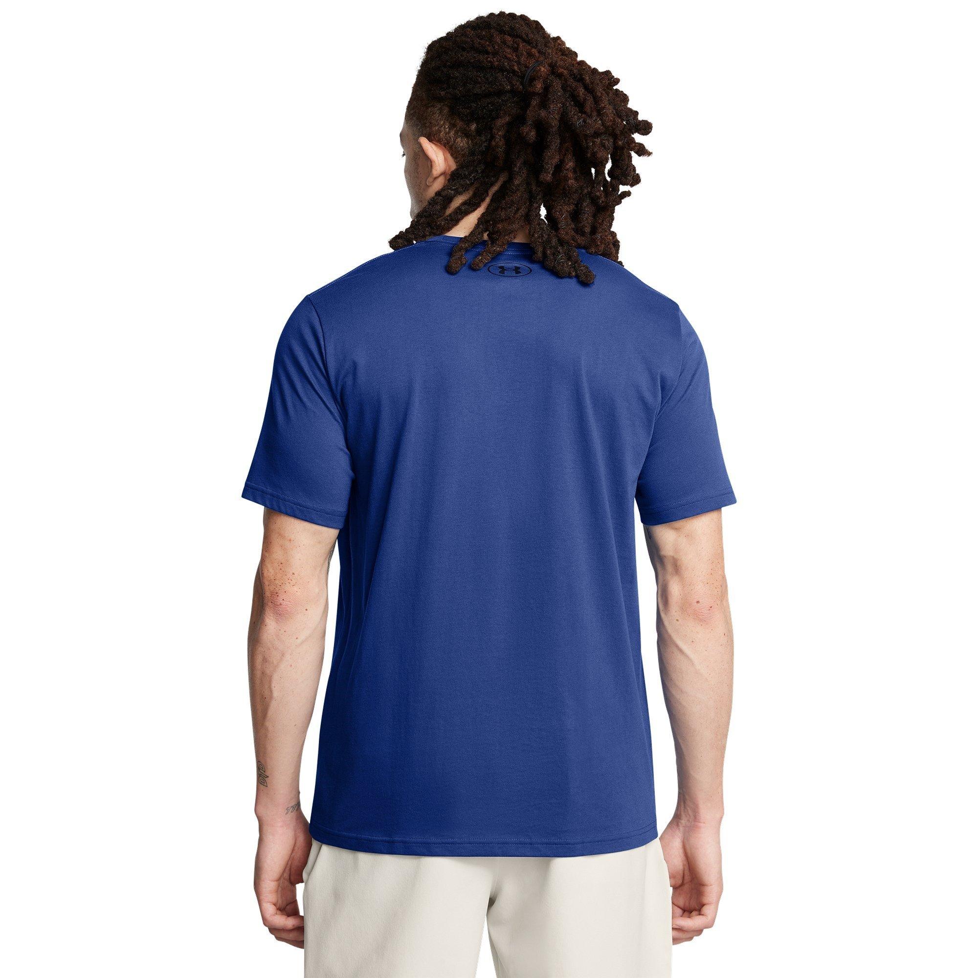Bleu - Under Armour - Boxed Sports Short-Sleeve T-Shirt - 4