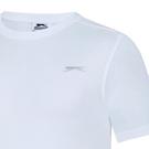 Weiß - Slazenger - Plain T Shirt Mens - 8
