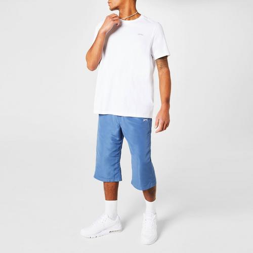 White - Slazenger - Plain T Shirt Mens - 2