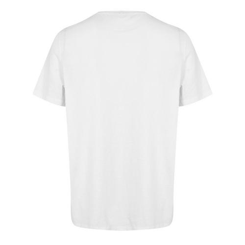 White - Slazenger - Plain T Shirt Mens - 5