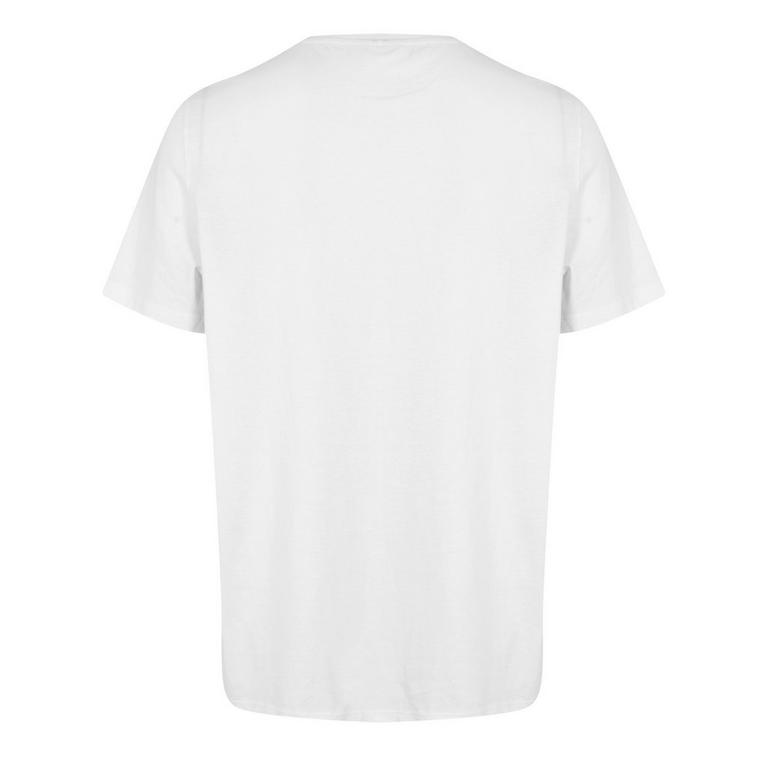 Weiß - Slazenger - Plain T Shirt Mens - 5