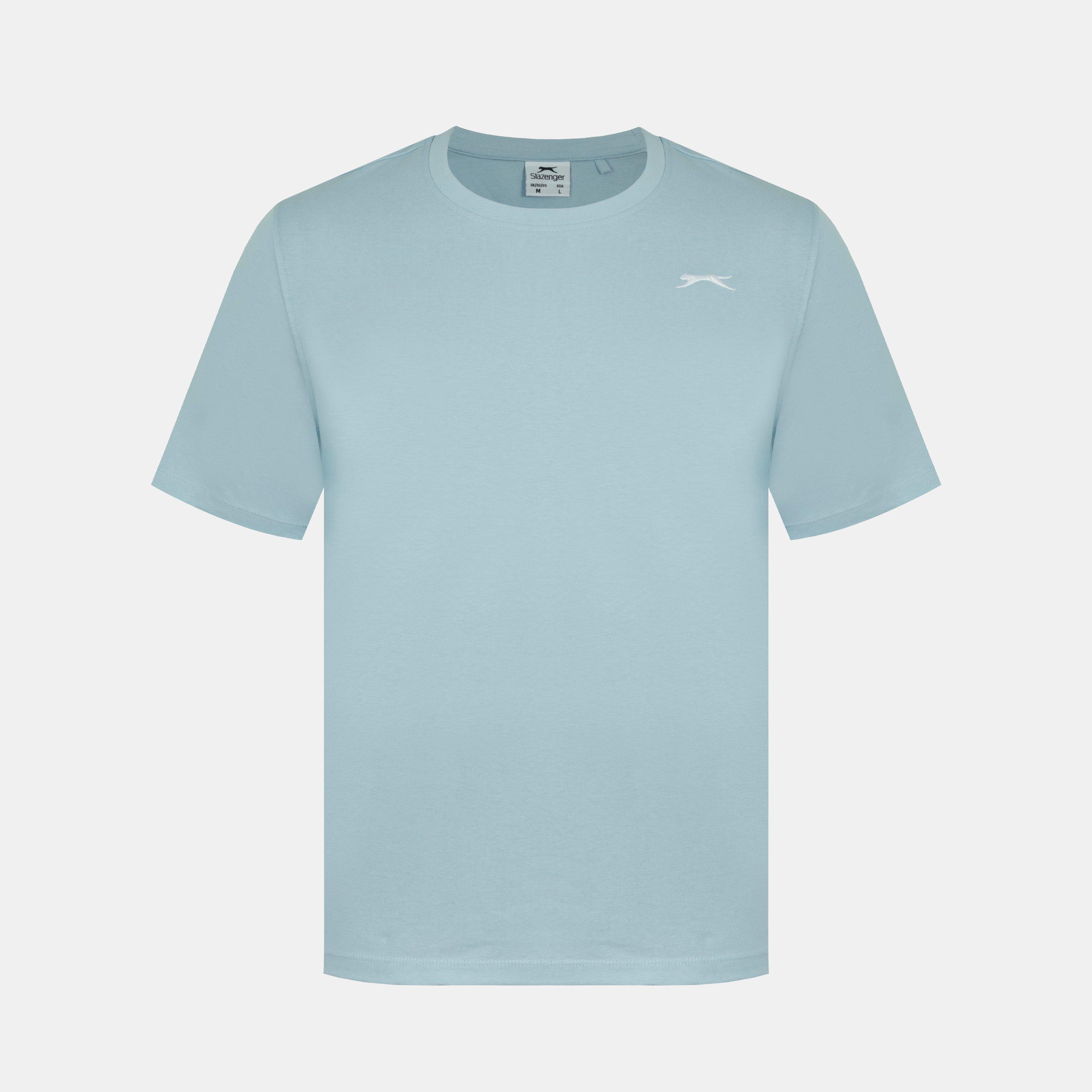 Slazenger Men's Plain T-Shirt - Light Blue - M