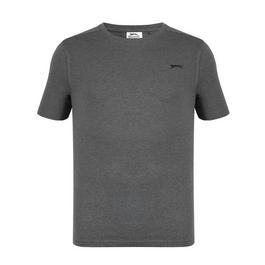 Slazenger T-shirt o obcisłym kroju z logo dark future