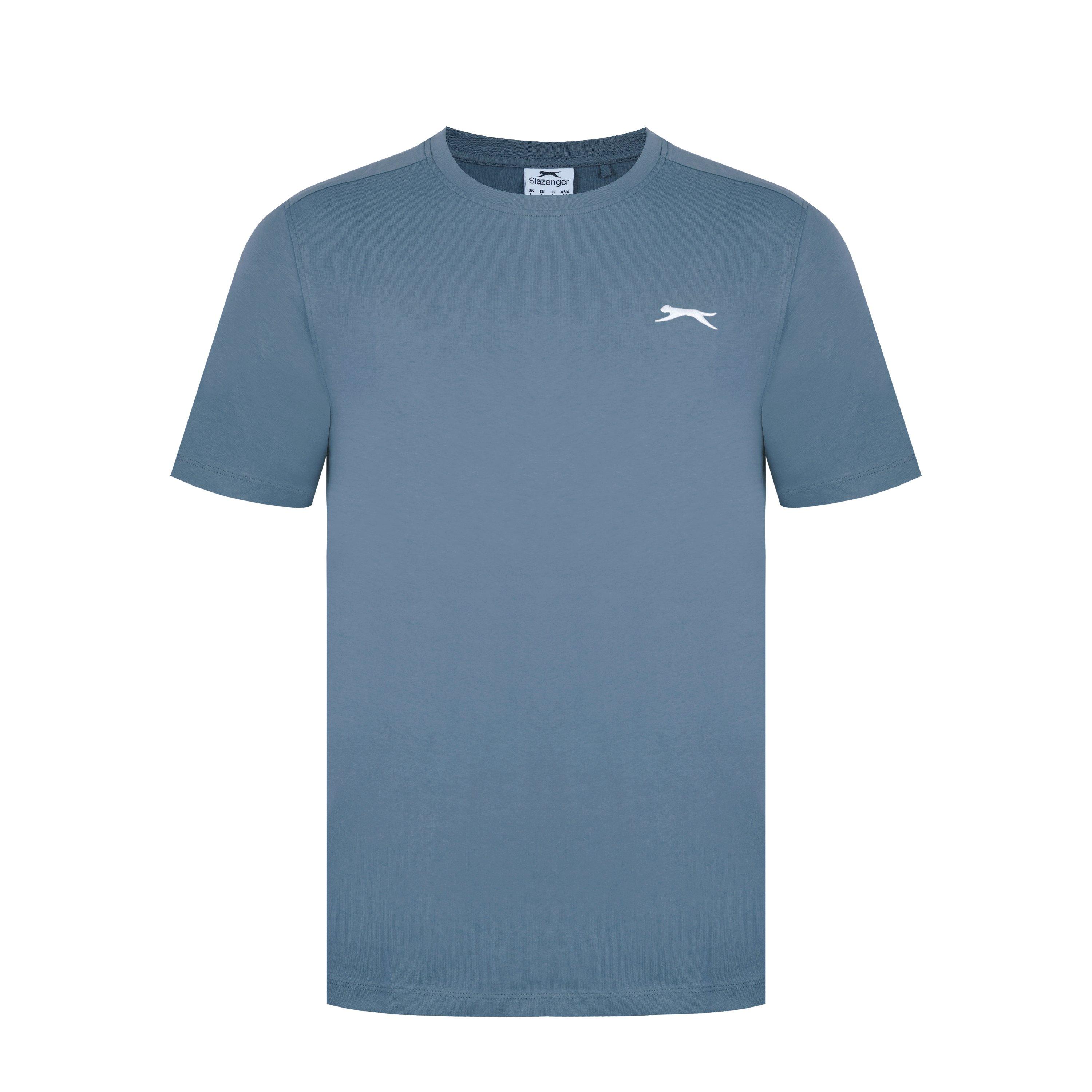Slazenger Men's Plain T-Shirt - Slate - S
