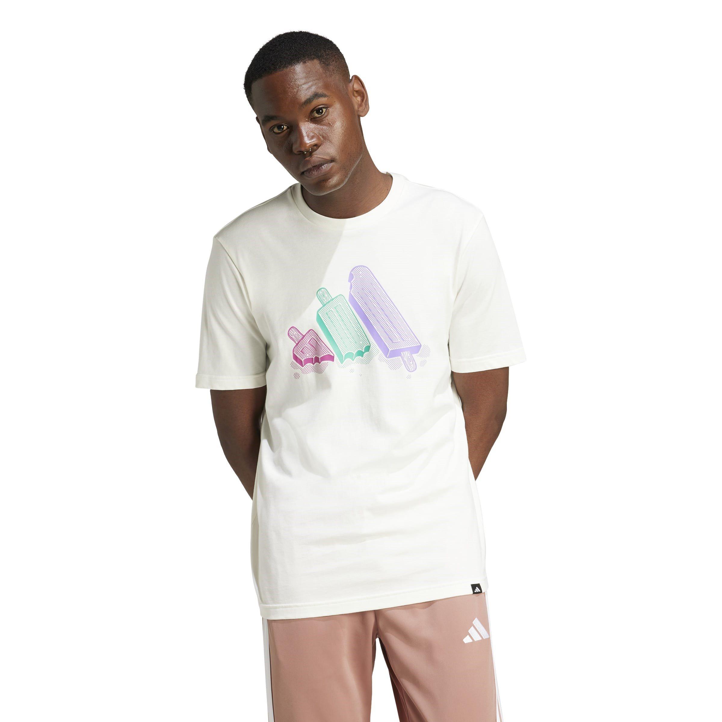OWHITE - adidas - Men's Regular Fit T-Shirt - 4