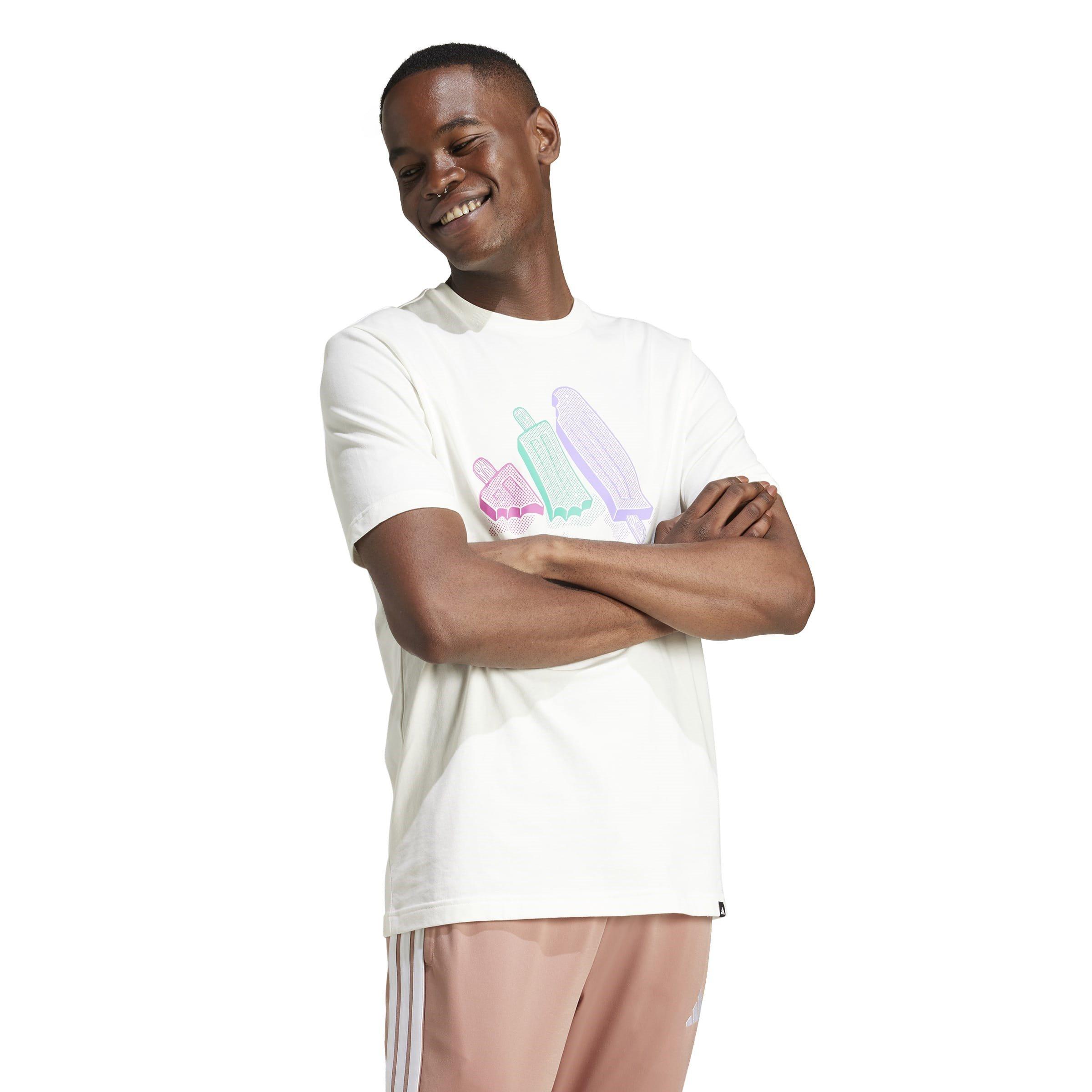 OWHITE - adidas - Men's Regular Fit T-Shirt - 6