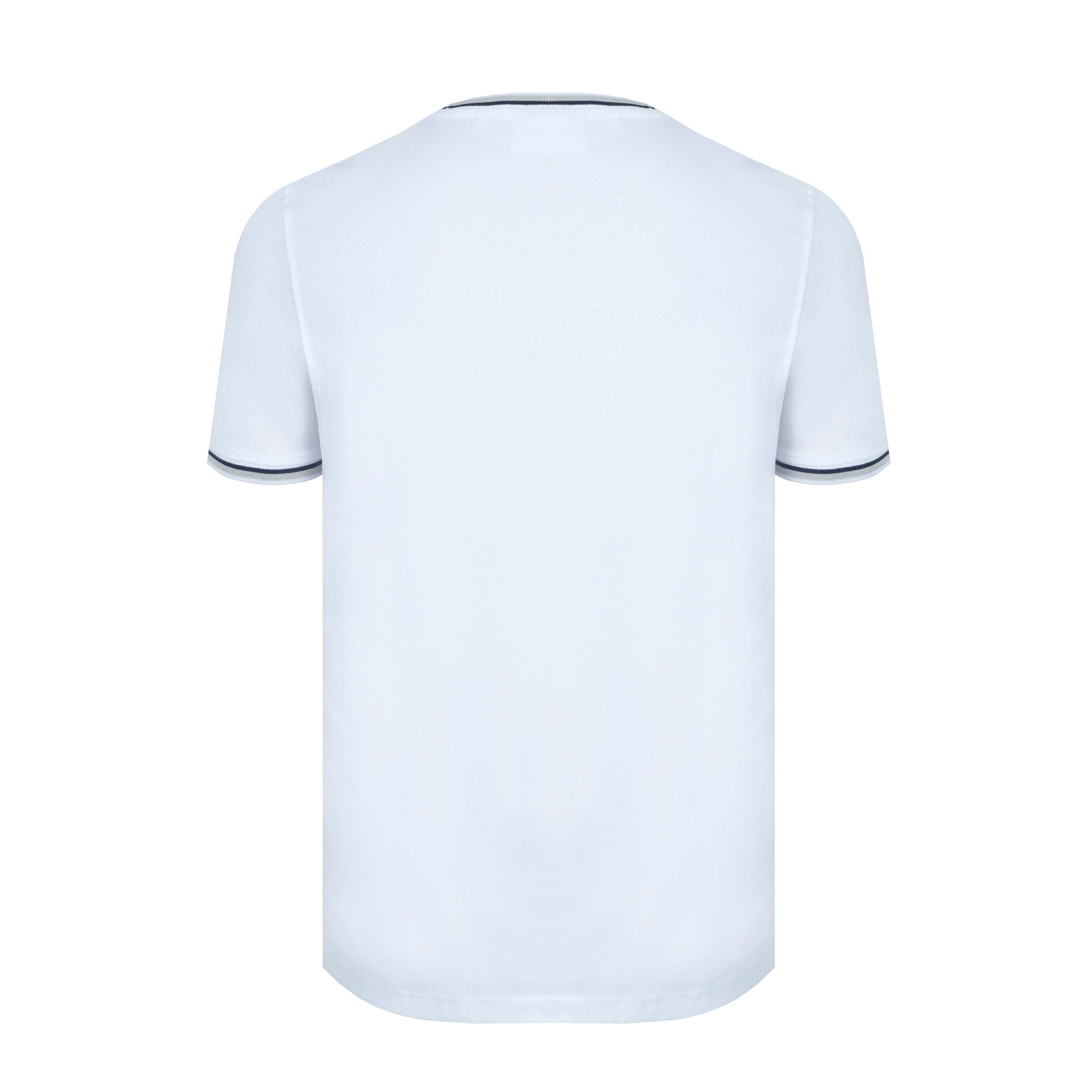 Wit - Slazenger - Tipped T Shirt Mens - 2