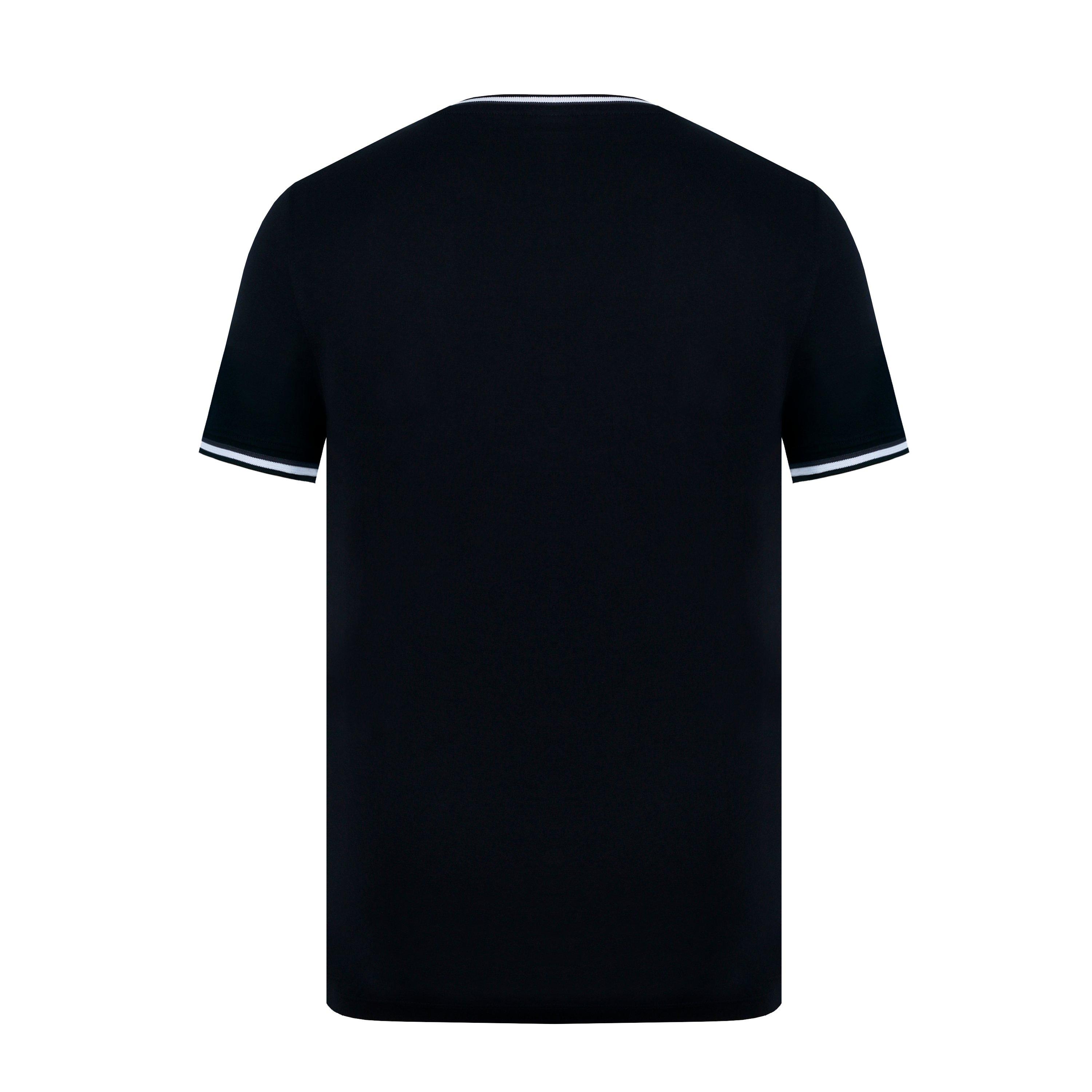 Black - Slazenger - Slazenger Tipped T-Shirt Mens - 2
