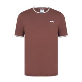 Slazenger Tipped T Shirt Mens