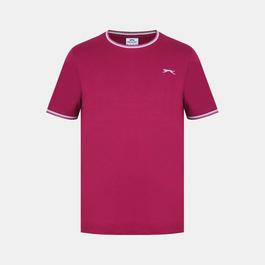Slazenger Tipped T Shirt Mens