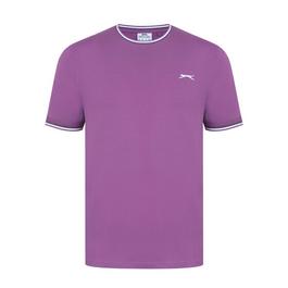 Slazenger Tipped T Shirt Mens