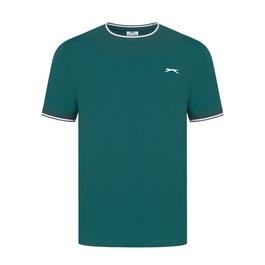 Slazenger Tipped T Shirt Mens