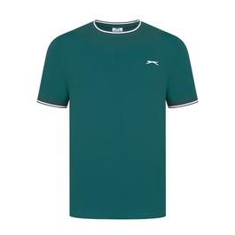 Slazenger Tipped T Shirt Mens