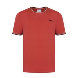 Slazenger Tipped T Shirt Mens