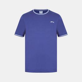Slazenger Tipped T Shirt Mens