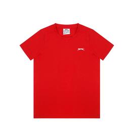 Slazenger Junior Boys Plain Tee shirt