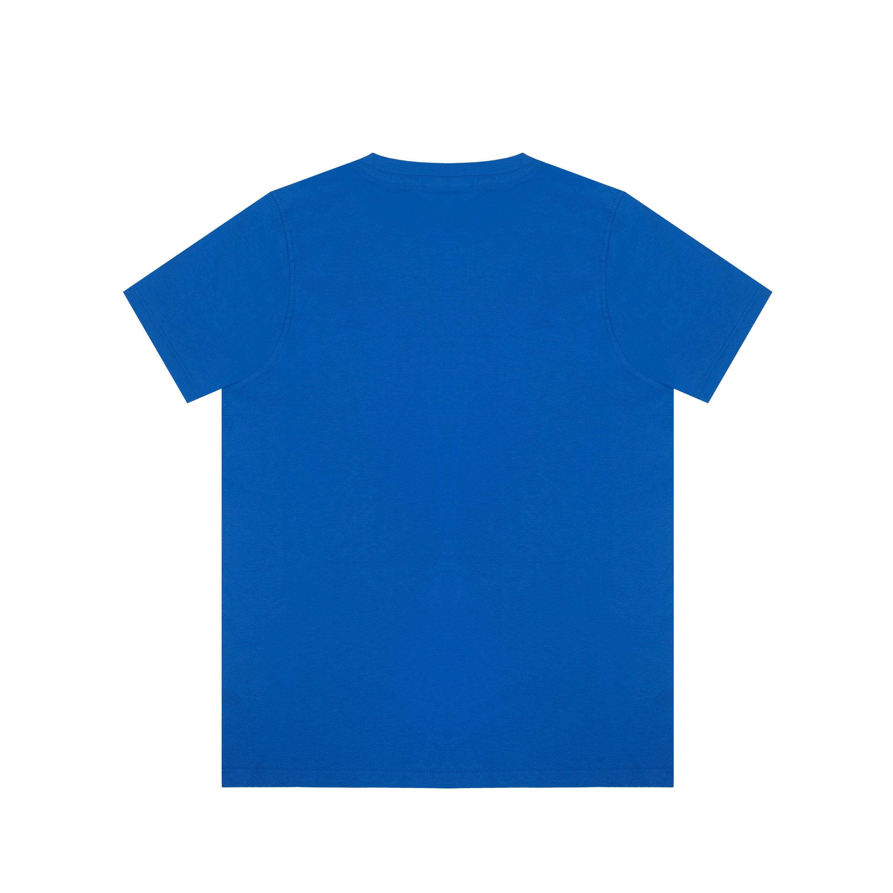 Royal Blue - Slazenger - Junior Boys Plain Tee shirt - 2