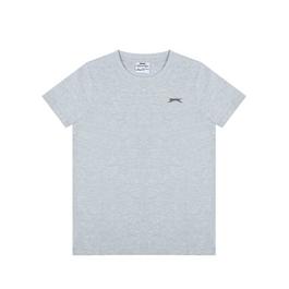 Slazenger Junior Boys Plain Tee shirt