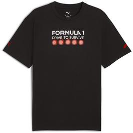 Puma Puma F1 Dts Graphic Tee- Relaxed T-Shirt Mens