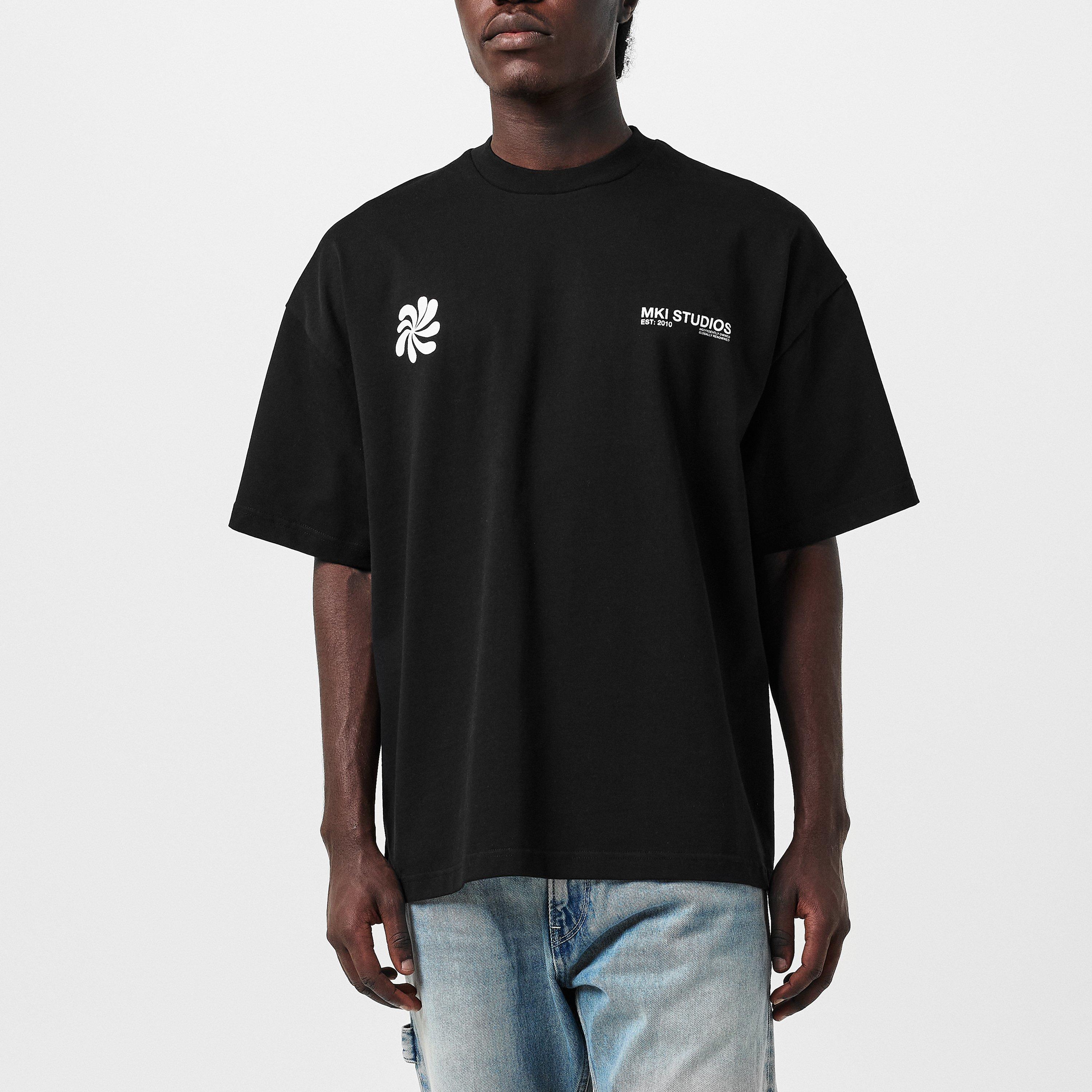 【SATIIIZ】Iro Baguette Short Sleeve T-Shirt SATIIIZ】Iro Baguette Short Sleeve T-Shirt Signature