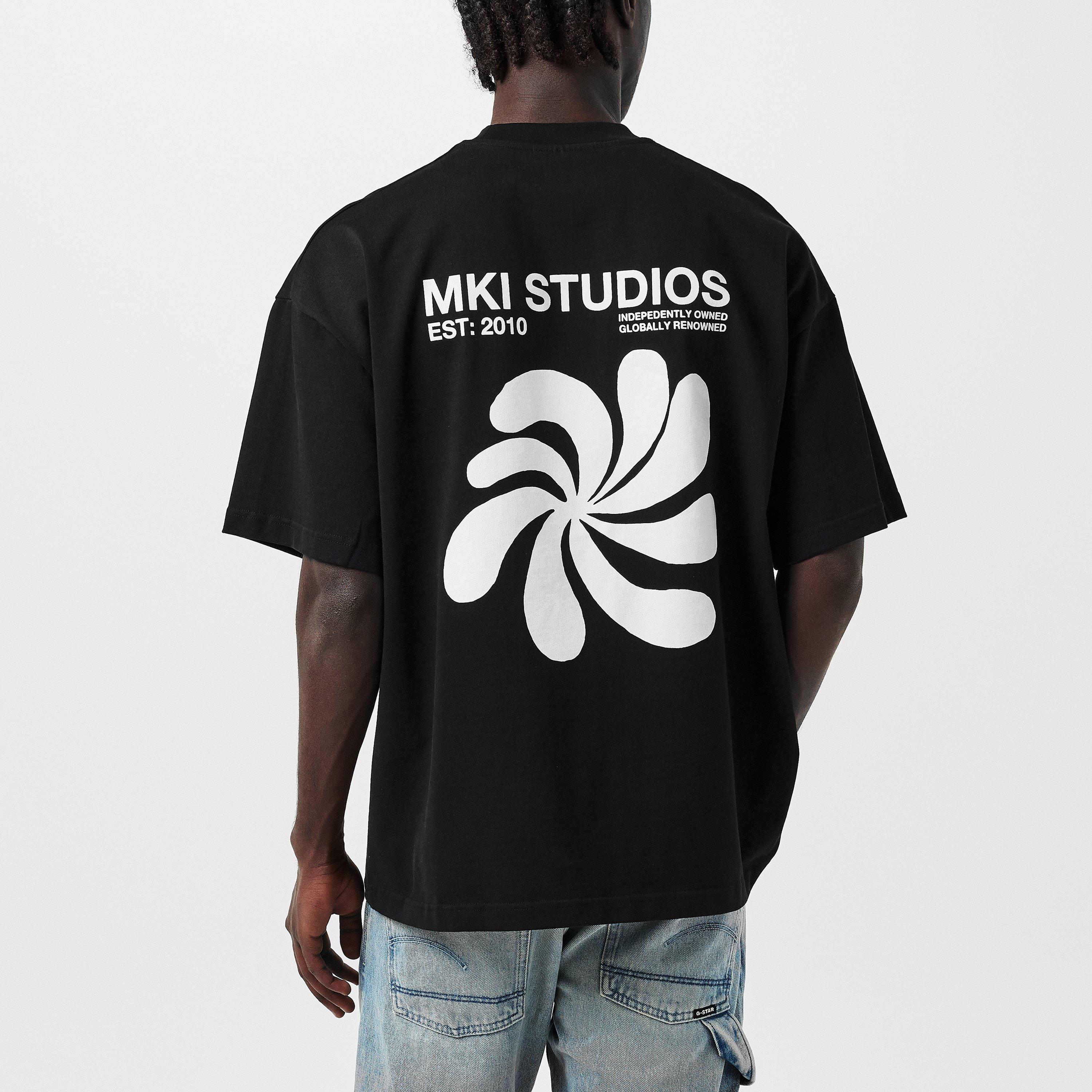 Black - MKI MIYUKI ZOKU - Abstract T-Shirt - 4
