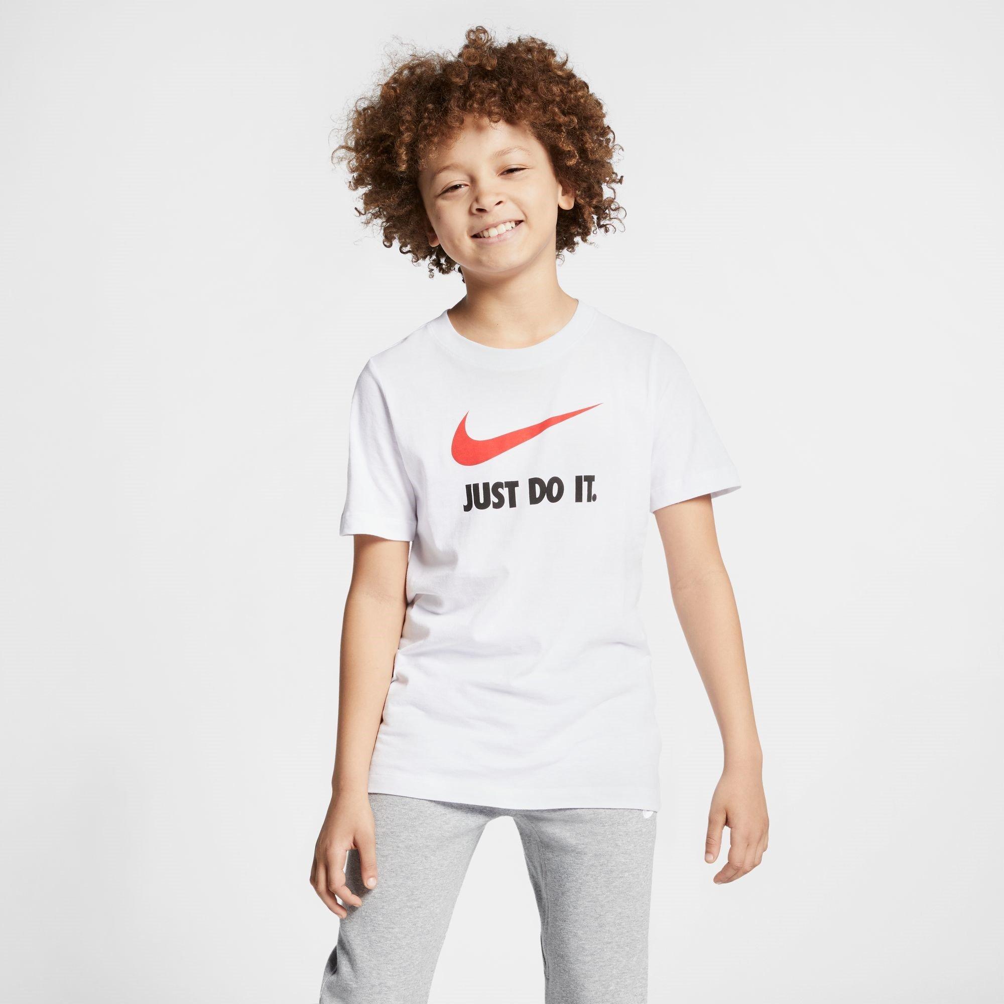 Bianco/Rosso - Nike - Sportswear Big Kids' Jdi T-Shirt Boys - 3