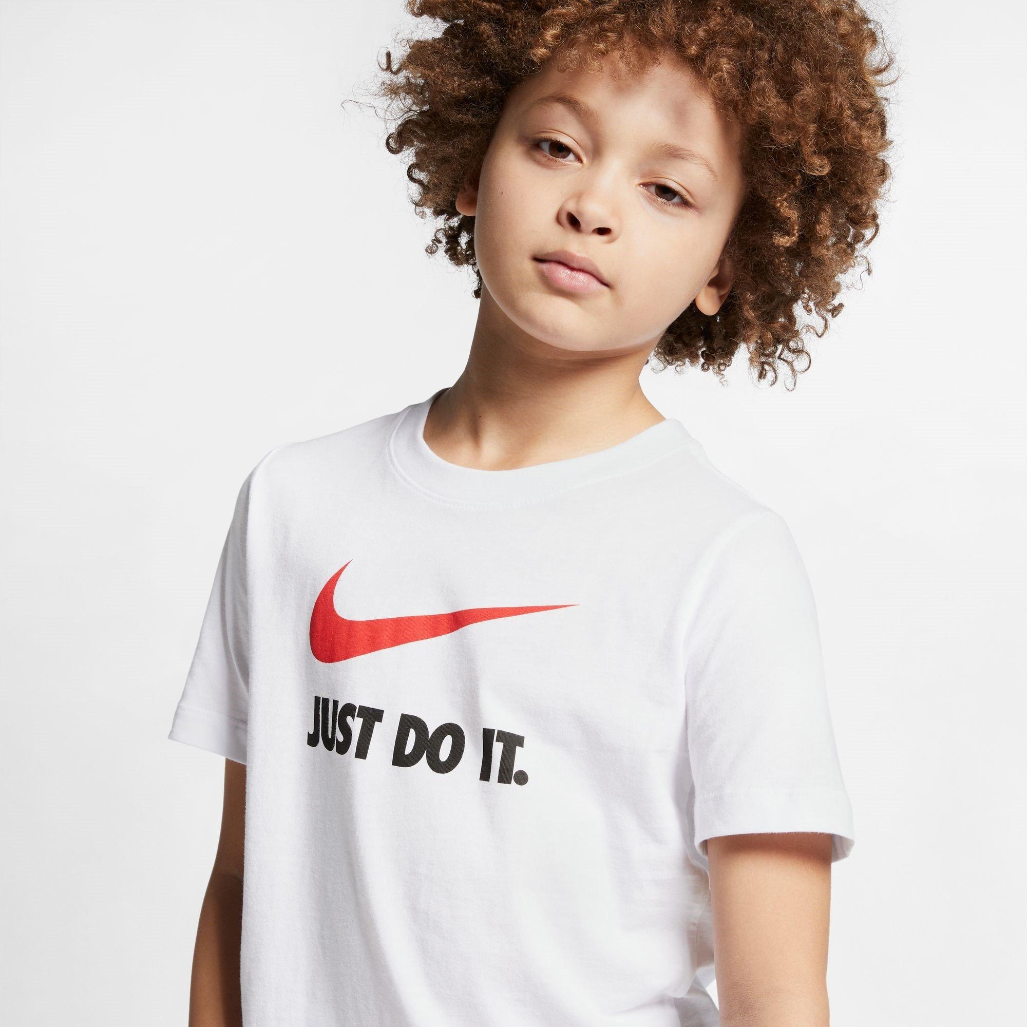 Bianco/Rosso - Nike - Sportswear Big Kids' Jdi T-Shirt Boys - 7