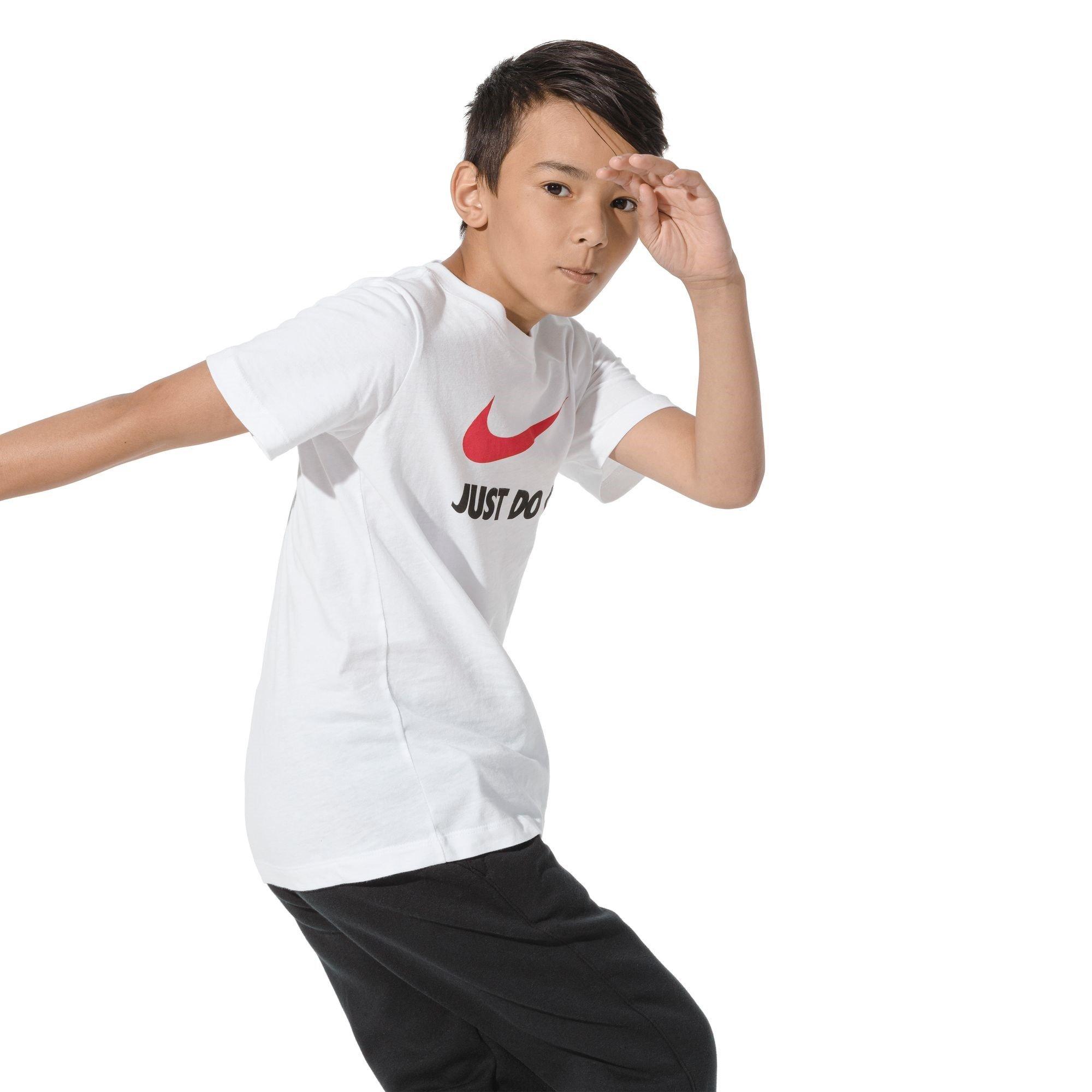 Bianco/Rosso - Nike - Sportswear Big Kids' Jdi T-Shirt Boys - 10