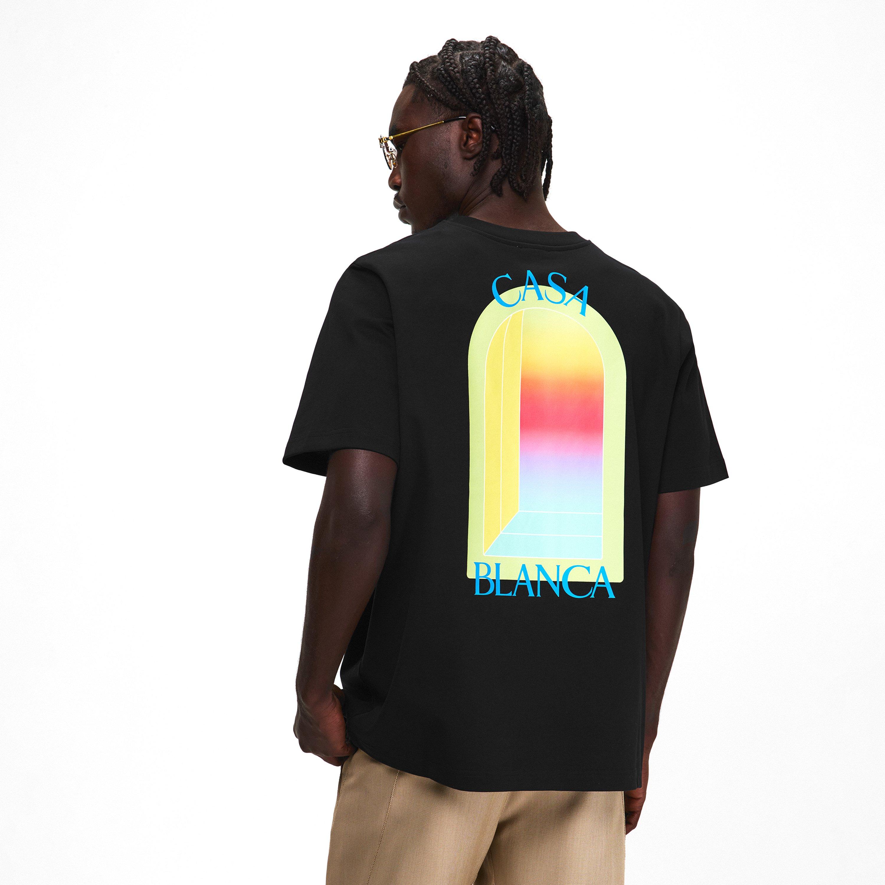 Black - Casablanca - Casa Larche Clss Tee Sn62 - 4