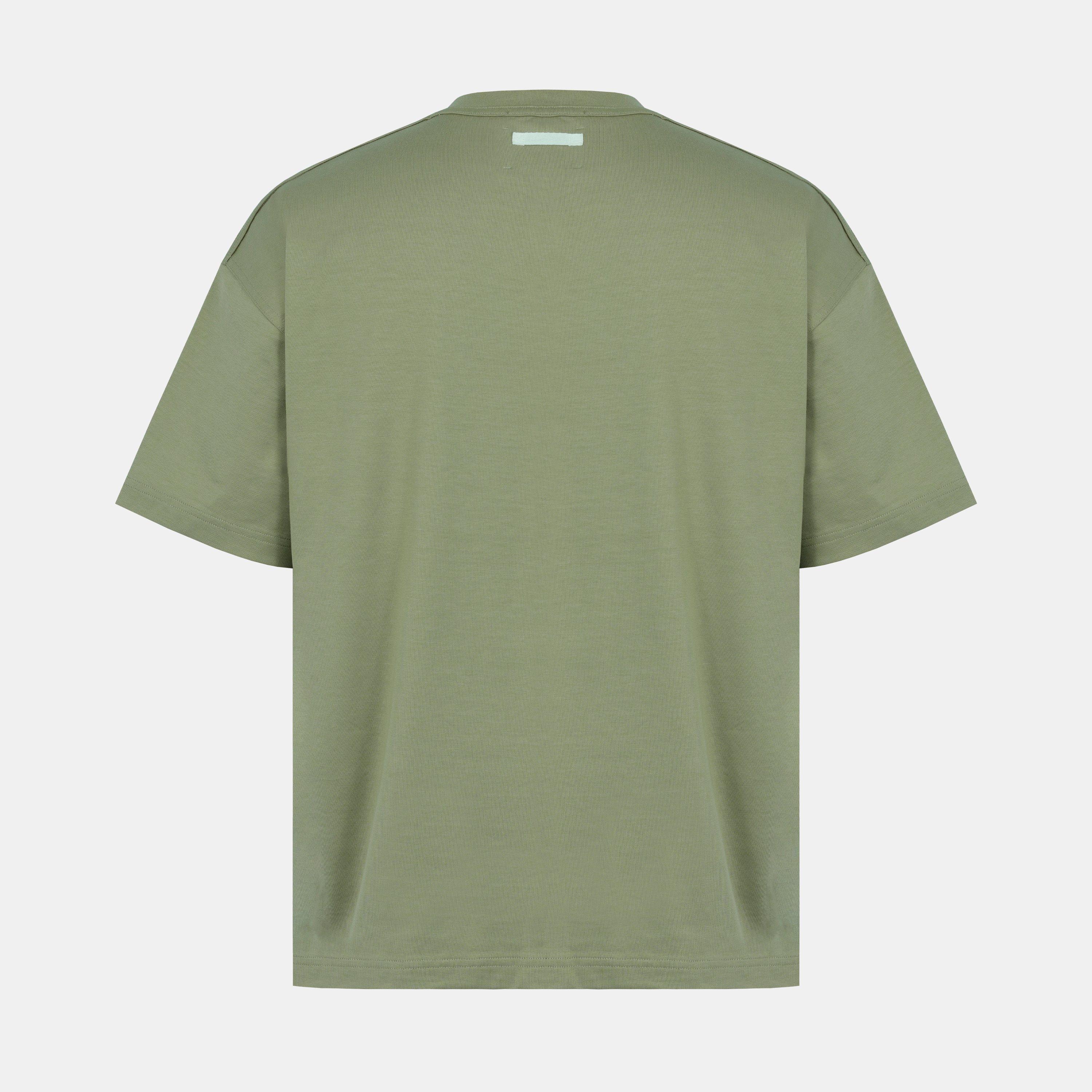 Khaki - Jack Wills - Men's Oversized T-Shirt - 3