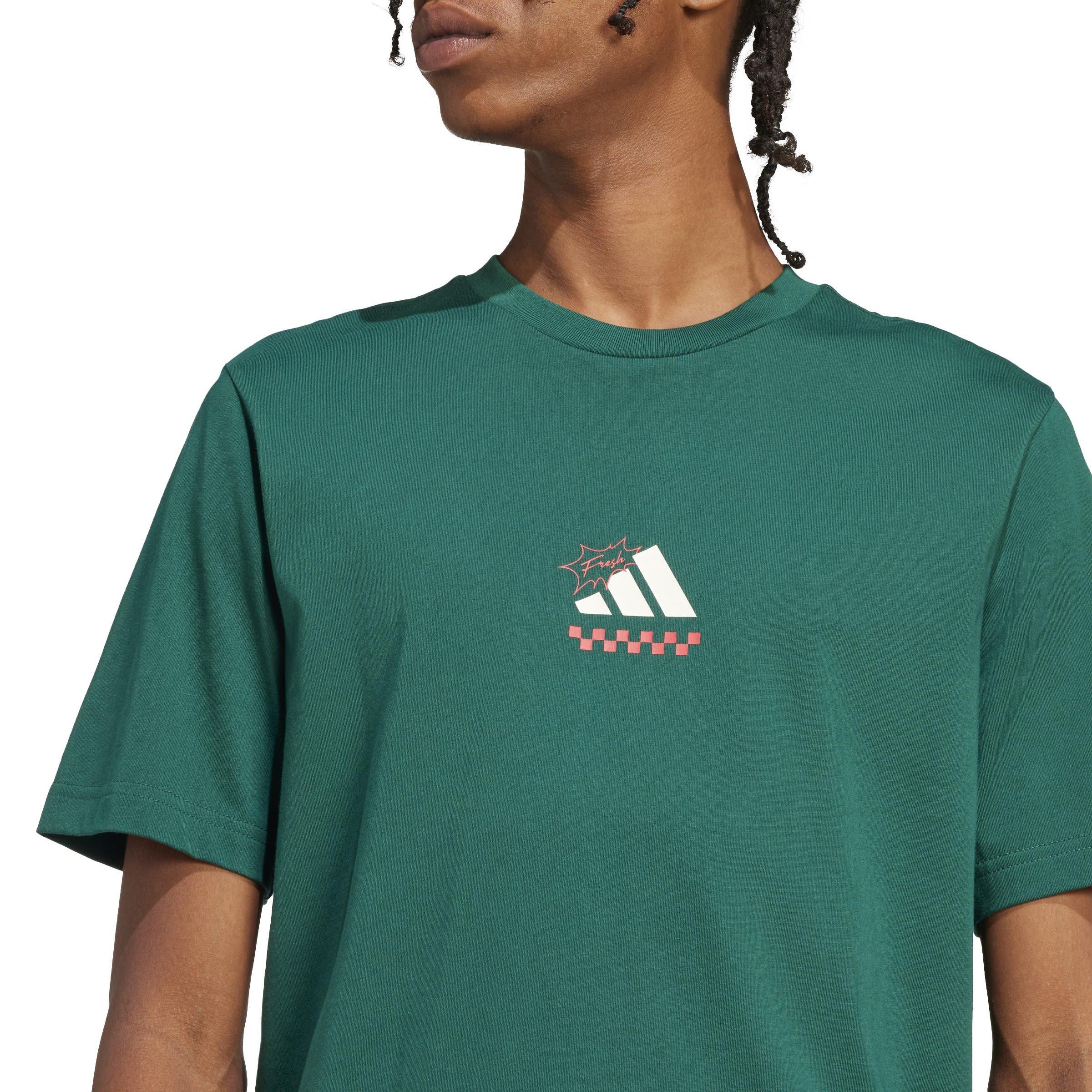 CGREEN - adidas - Pizza Regular Fit T-Shirt - 7