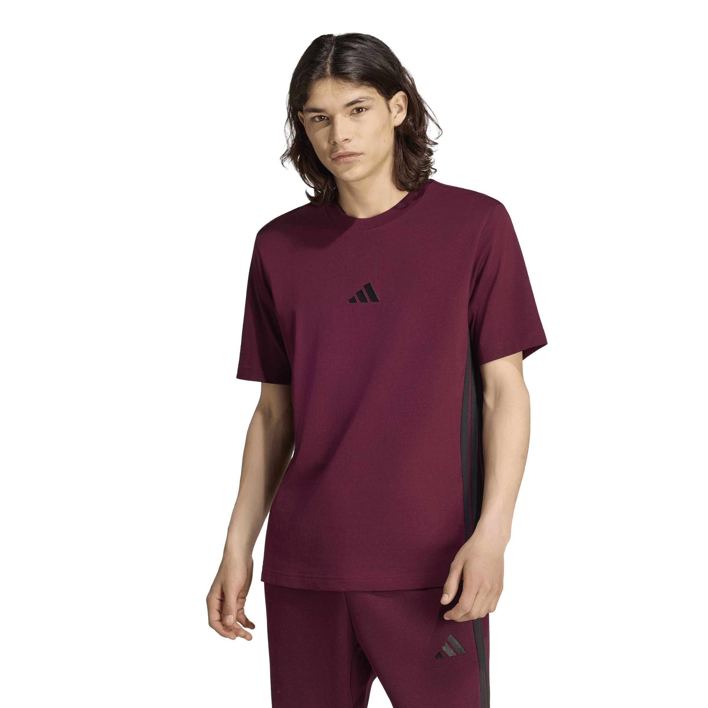 Maroon/Black - adidas - Men's T-Shirt - 2