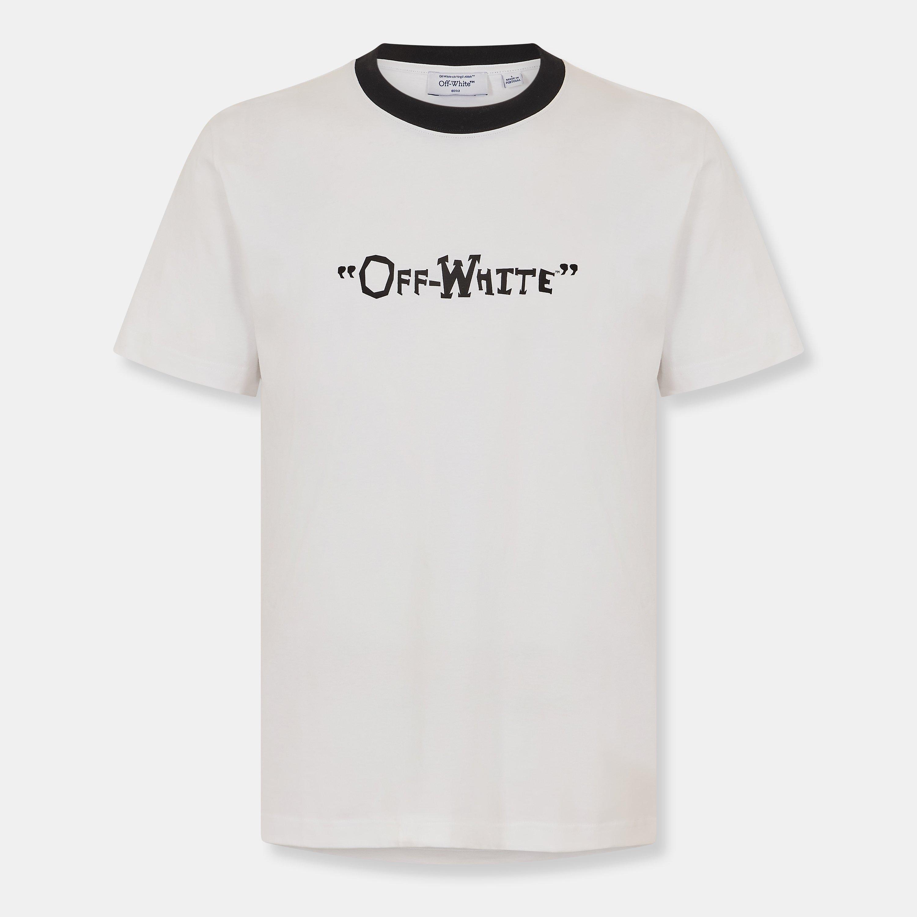 White-Black - Off White - Men's - T-Shirt - 1