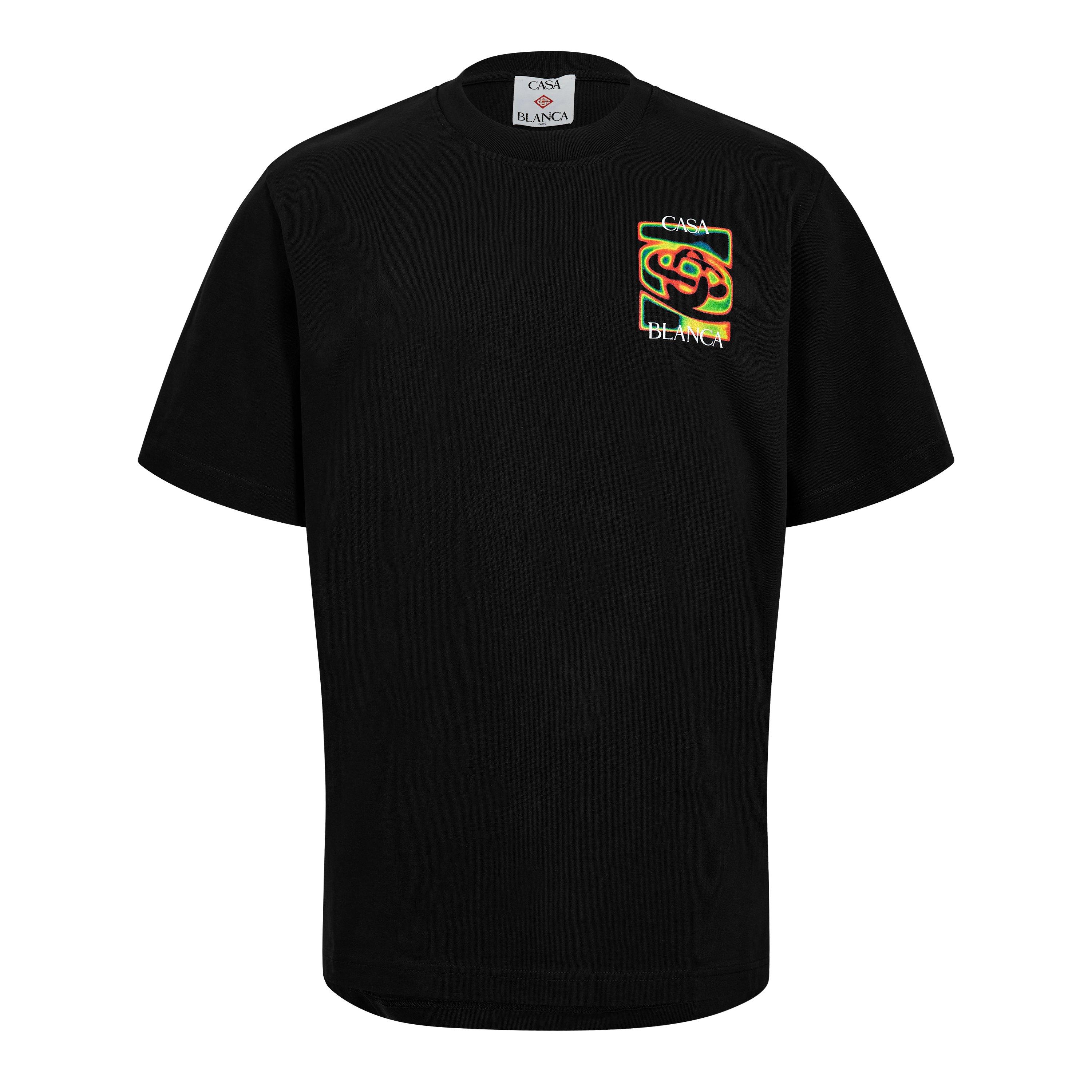Black - Casablanca - Men's Heat Map T-Shirt - 1