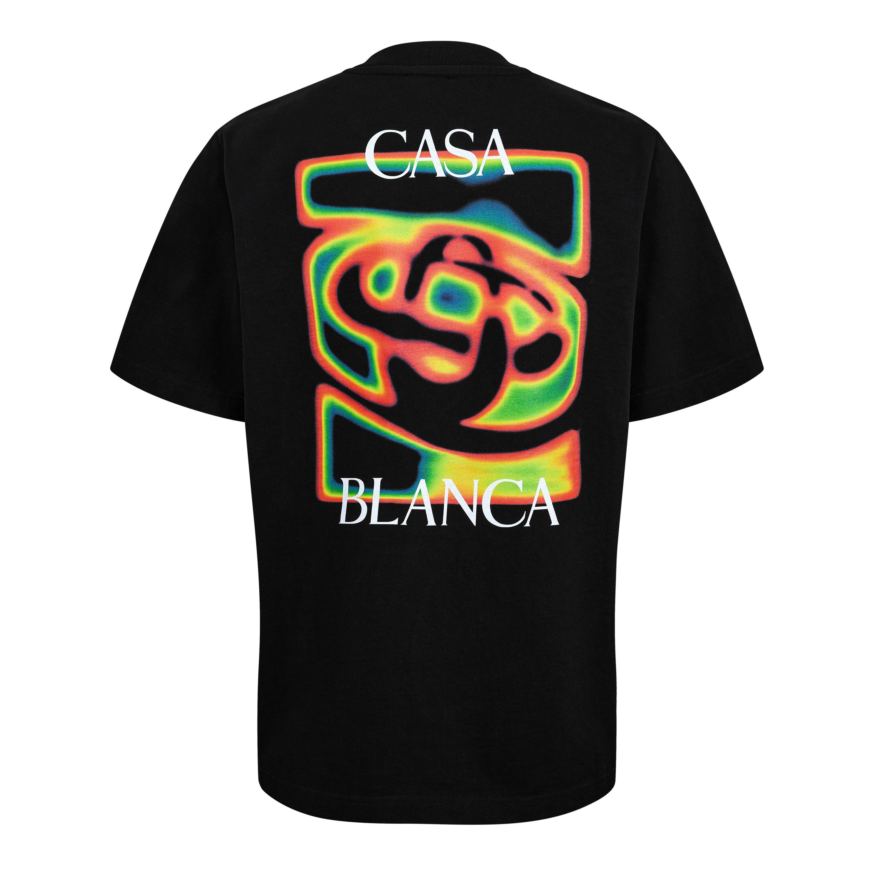 Black - Casablanca - Men's Heat Map T-Shirt - 2