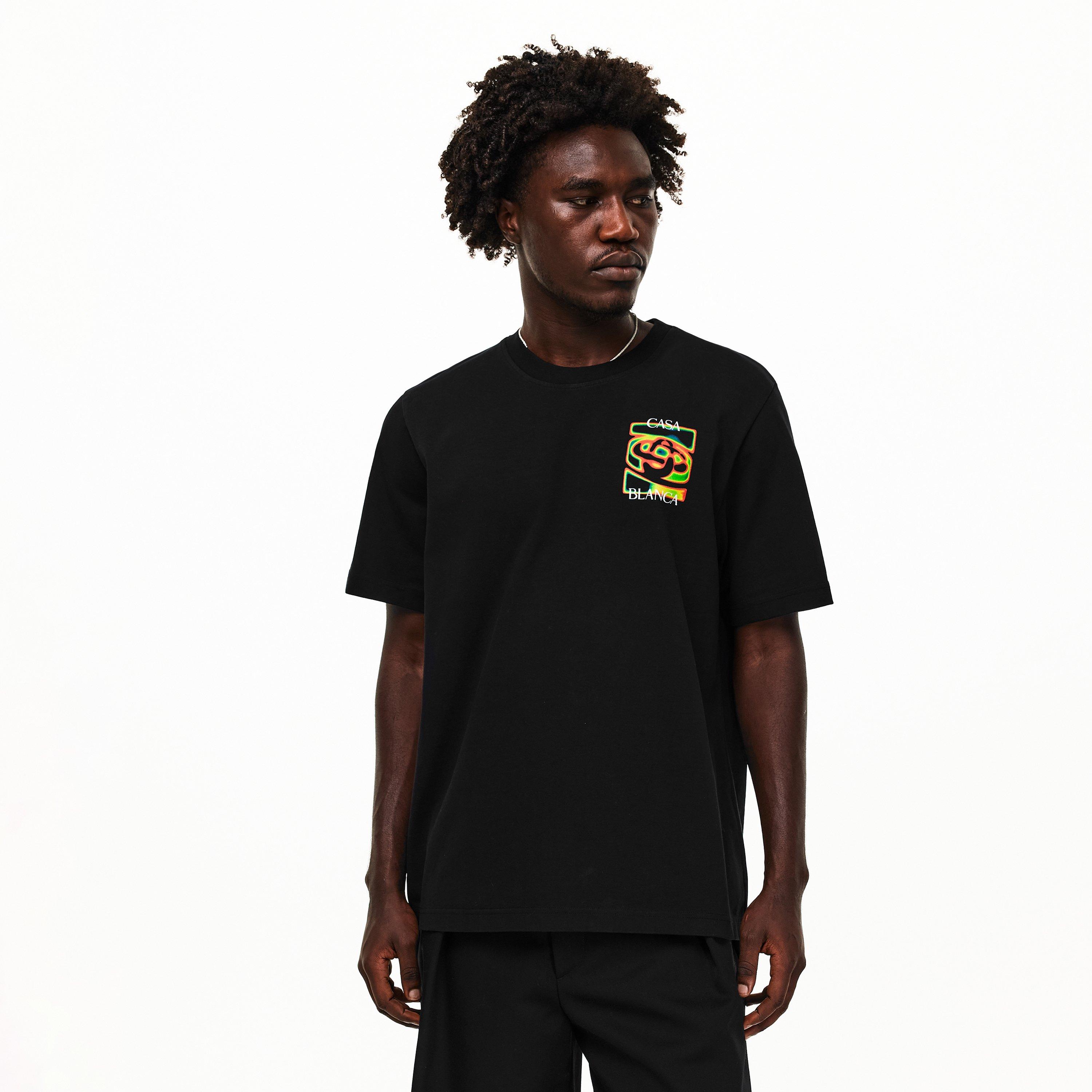 Black - Casablanca - Men's Heat Map T-Shirt - 3