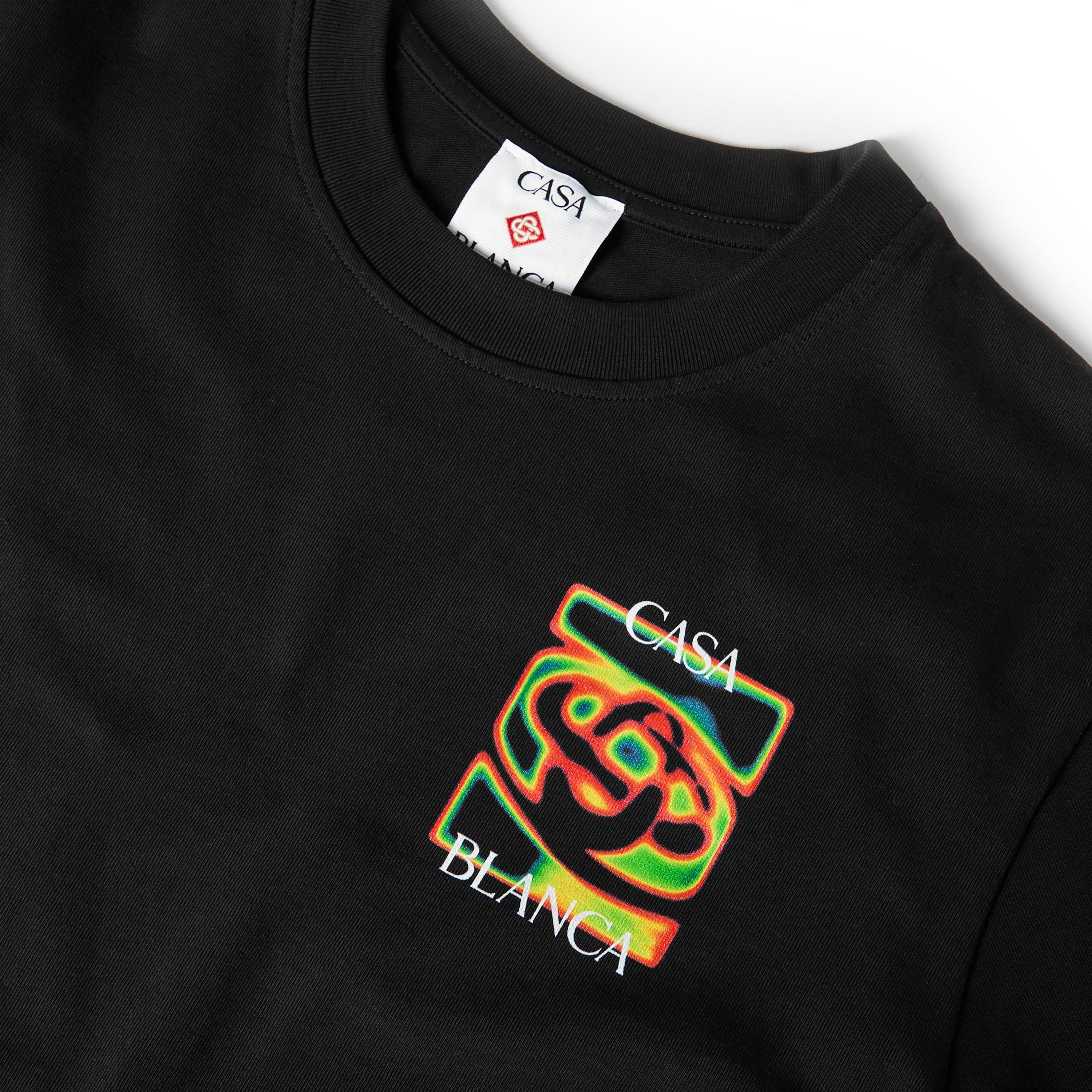 Black - Casablanca - Men's Heat Map T-Shirt - 5