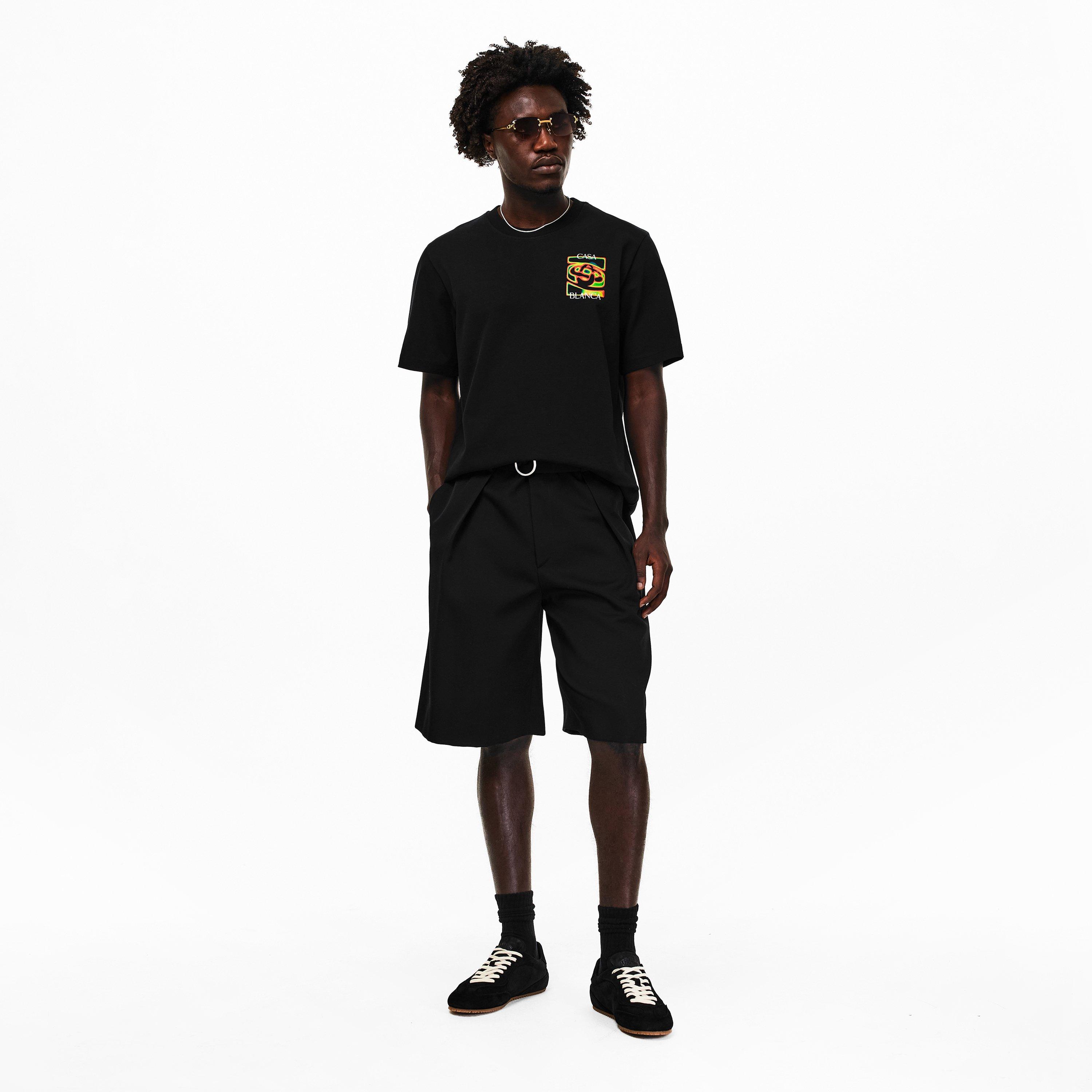 Black - Casablanca - Men's Heat Map T-Shirt - 6
