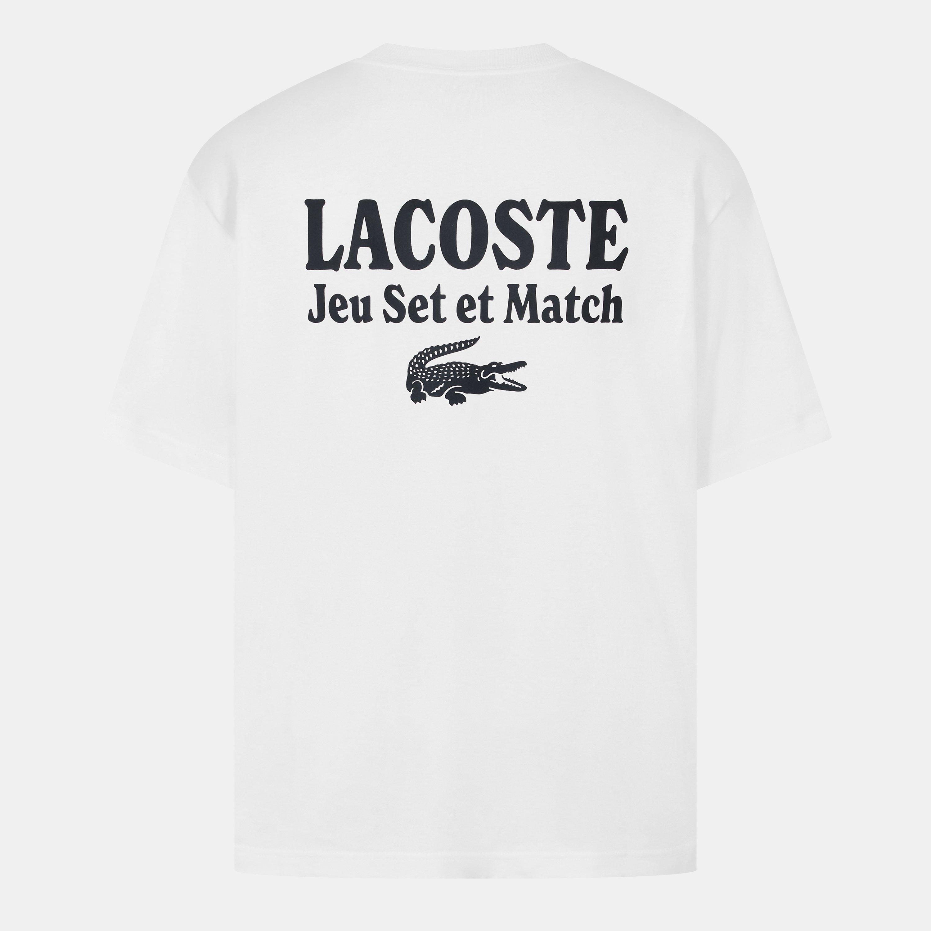 White 001 - Lacoste - Men's Regular Fit T-Shirt - 2