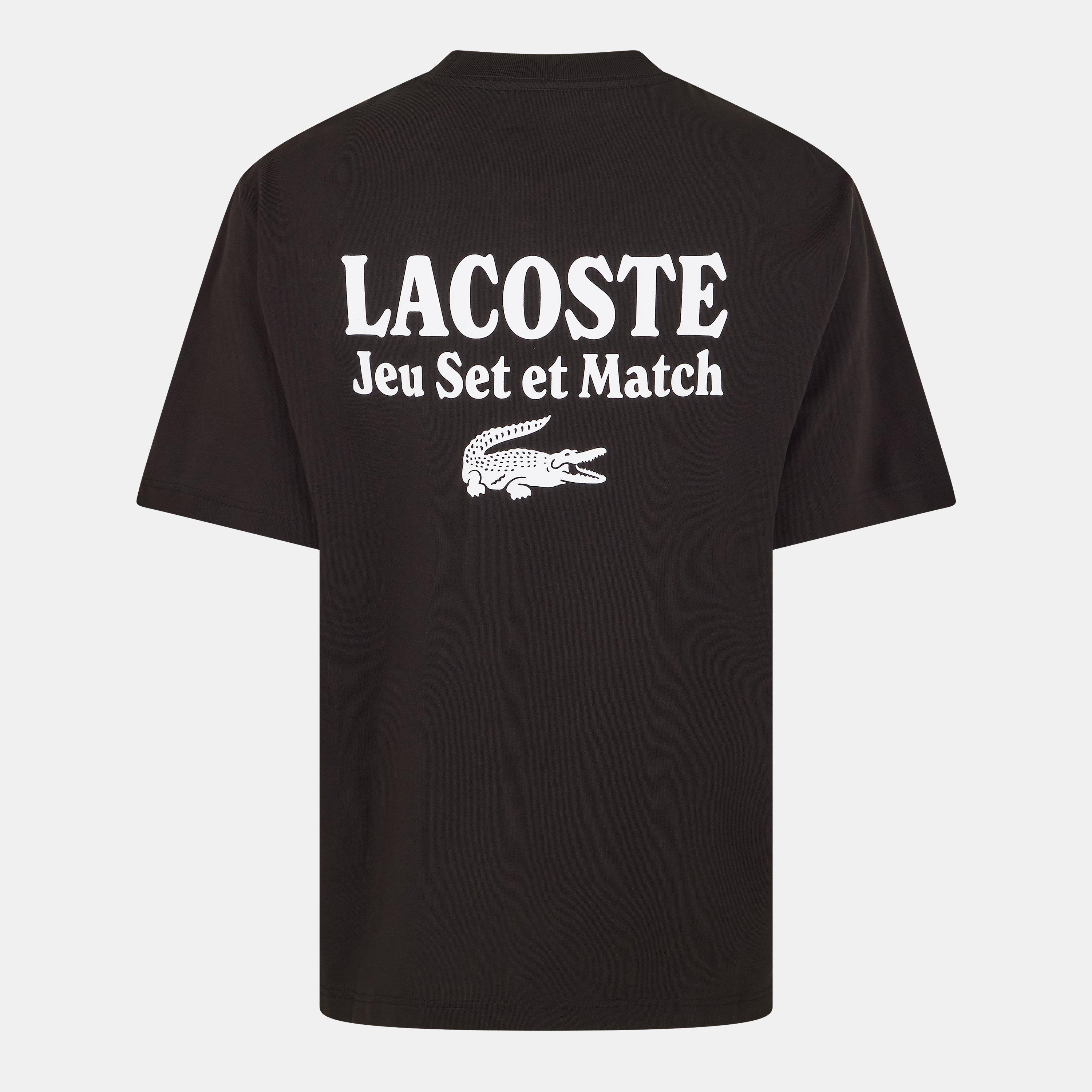 Lacoste Men's Black 031 T-Shirt - XL