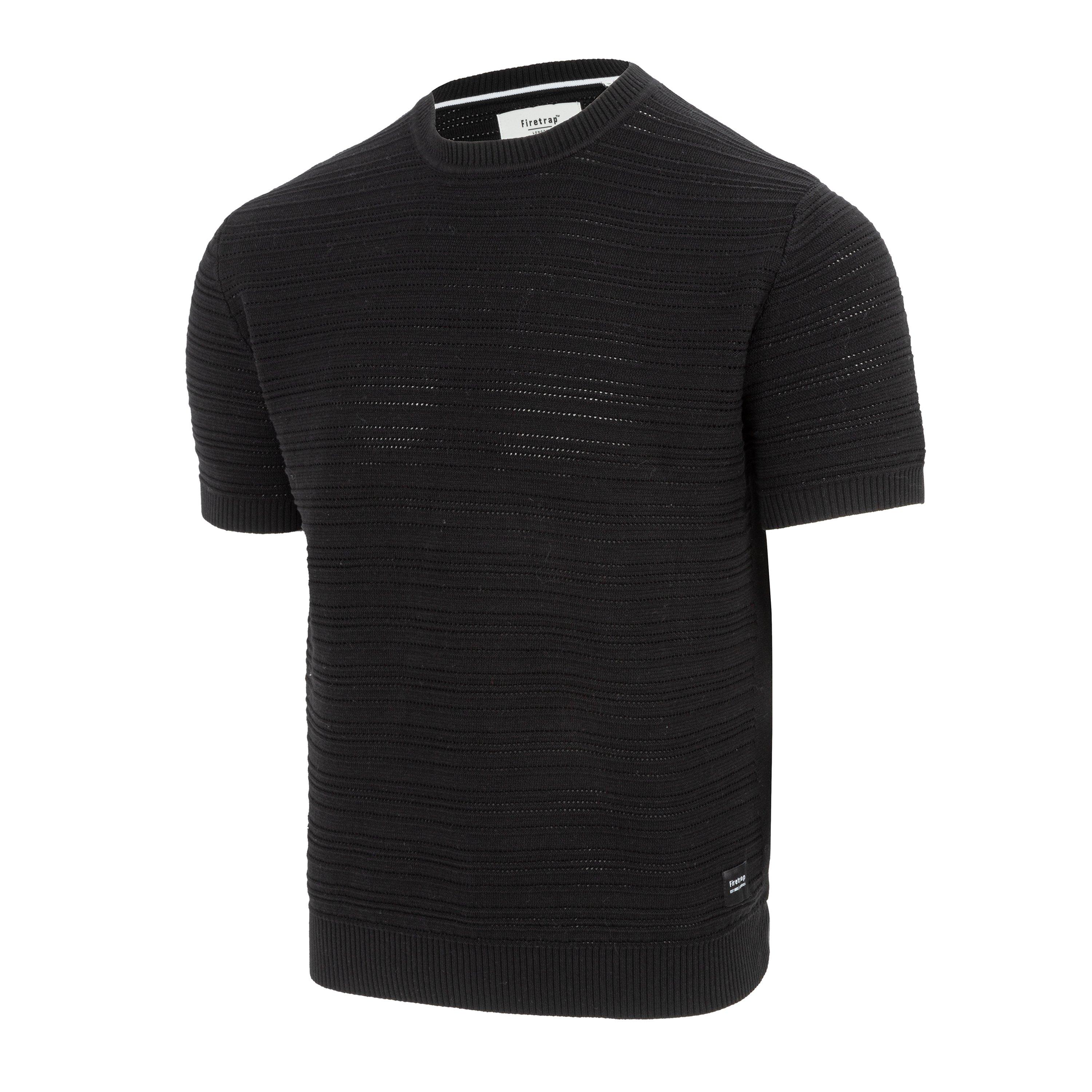 Sort - Firetrap - T-Shirts Crew Neck Knit Pullover Top - 3