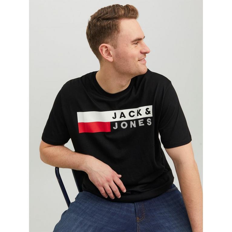 Noir - the alkali flats band shirt - Jack Logo T-Shirt Plus Size - 4