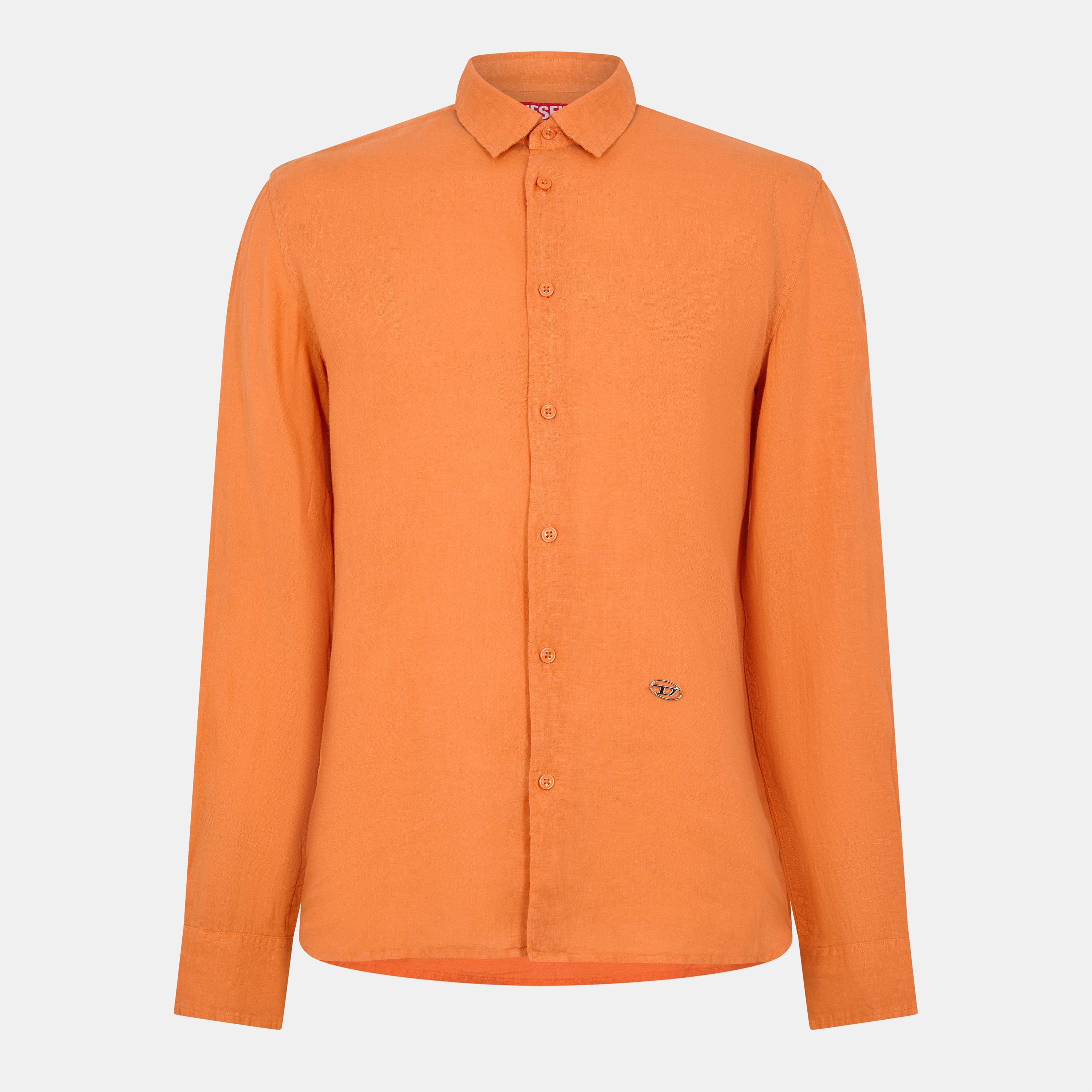 Diesel Men's Regular Fit T-Shirt - Apricot Orange - XS (44)