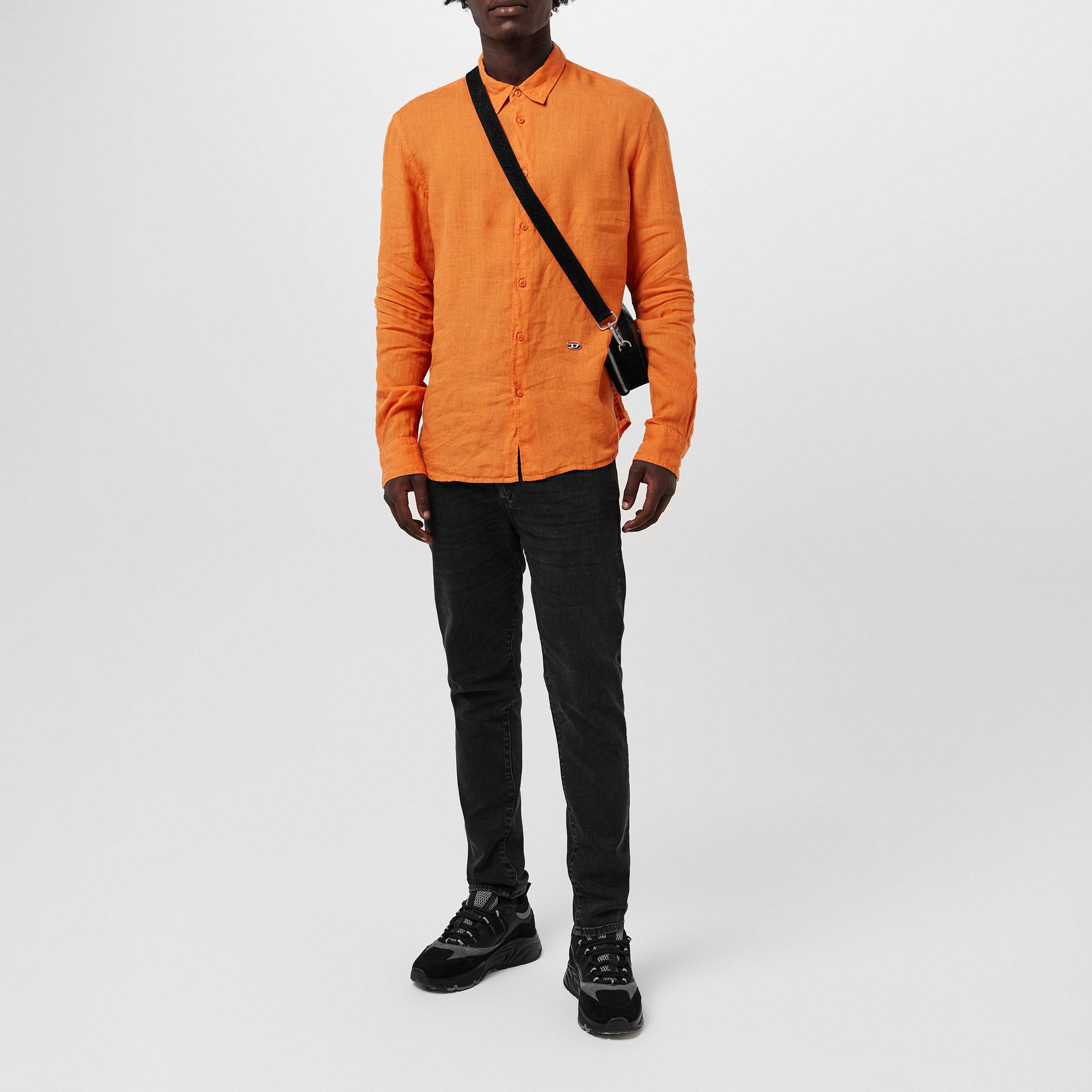 Apricot Orange - Diesel - Men's Regular Fit T-Shirt - 6